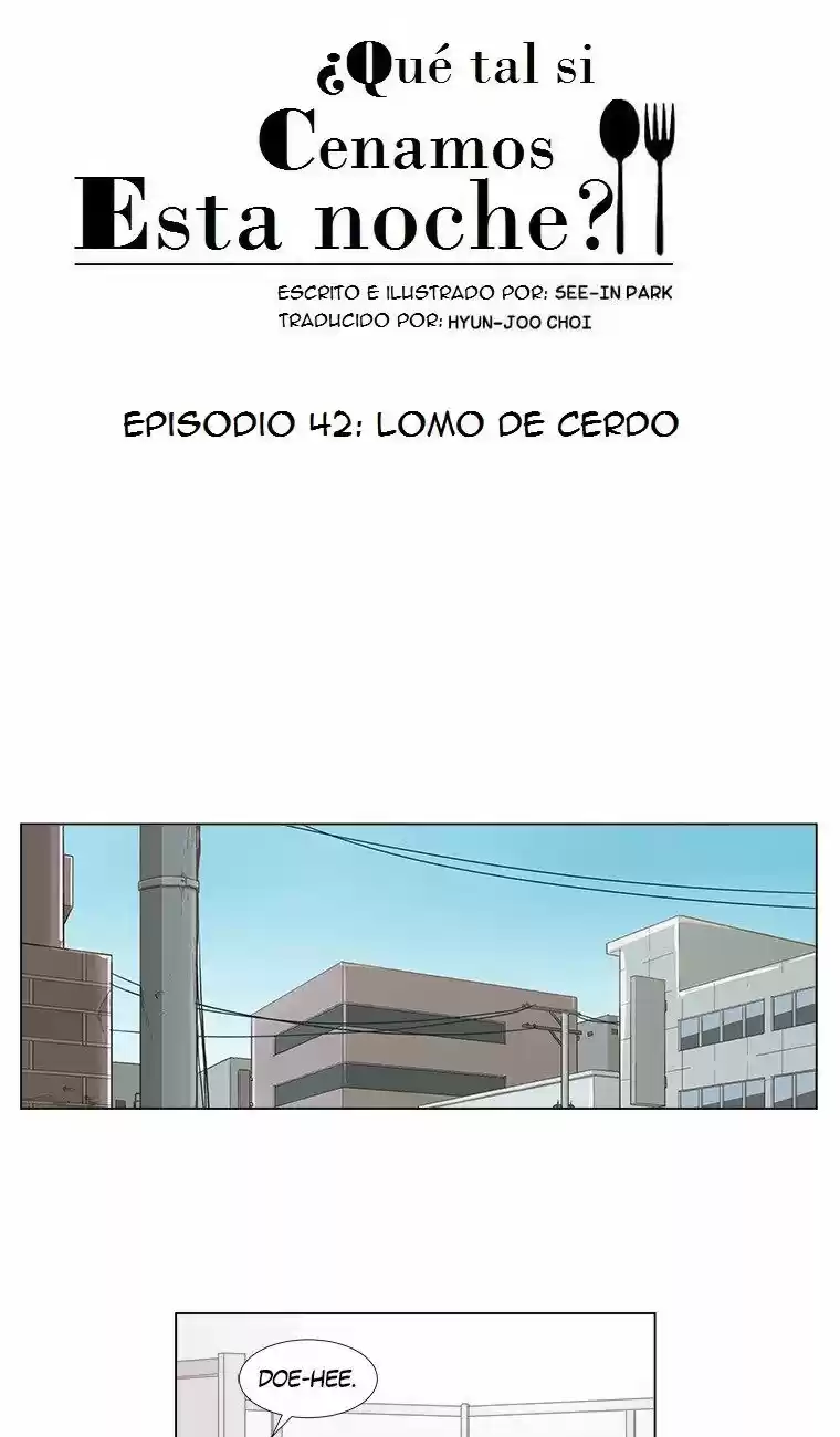 ¿Que Tal Si Cenamos Juntos? - Capítulo 42 - Página 9 - LectorTMOo