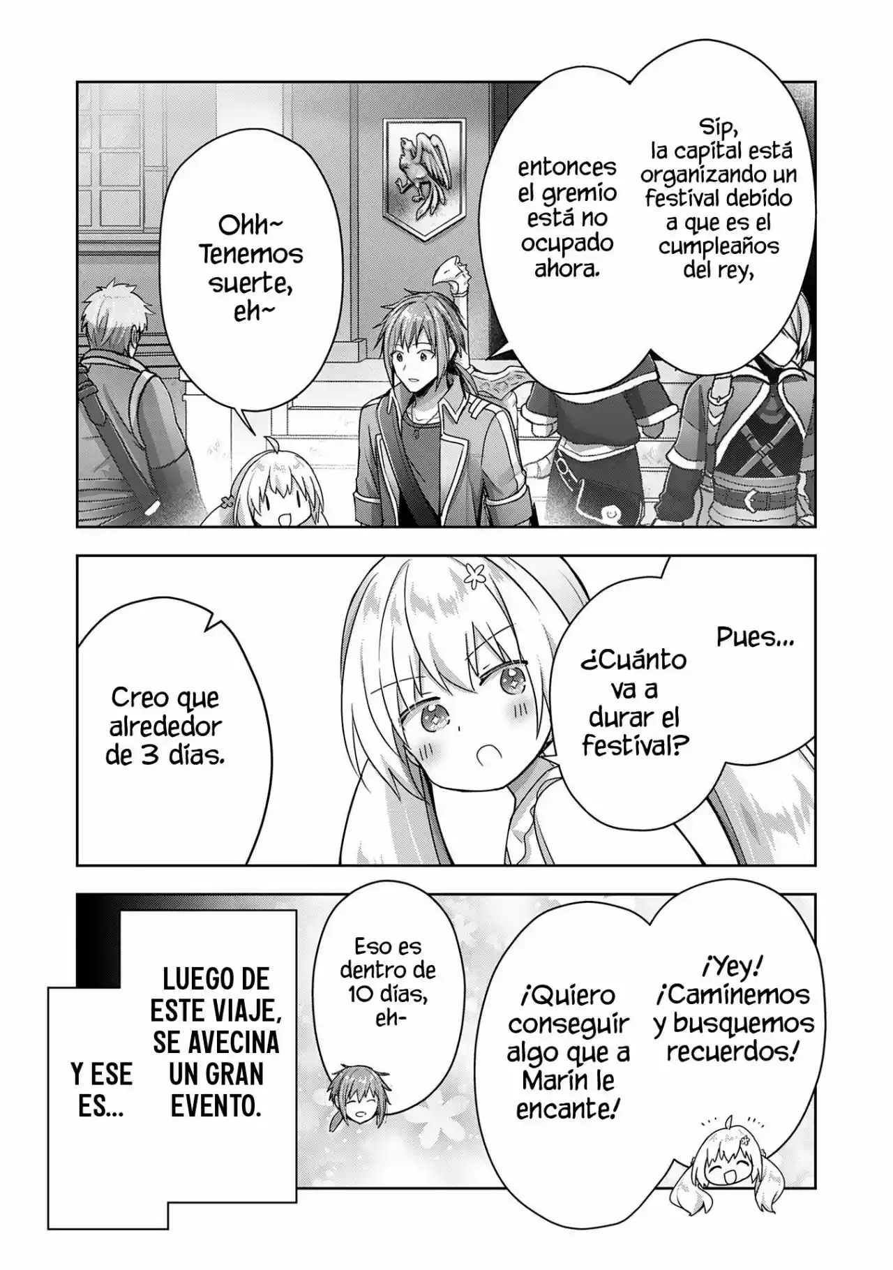 Quería Confesarme A La Recepcionista, Y Cuando Fui Al Gremio, Me Convertí En Un Héroe capítulo 22 página 5