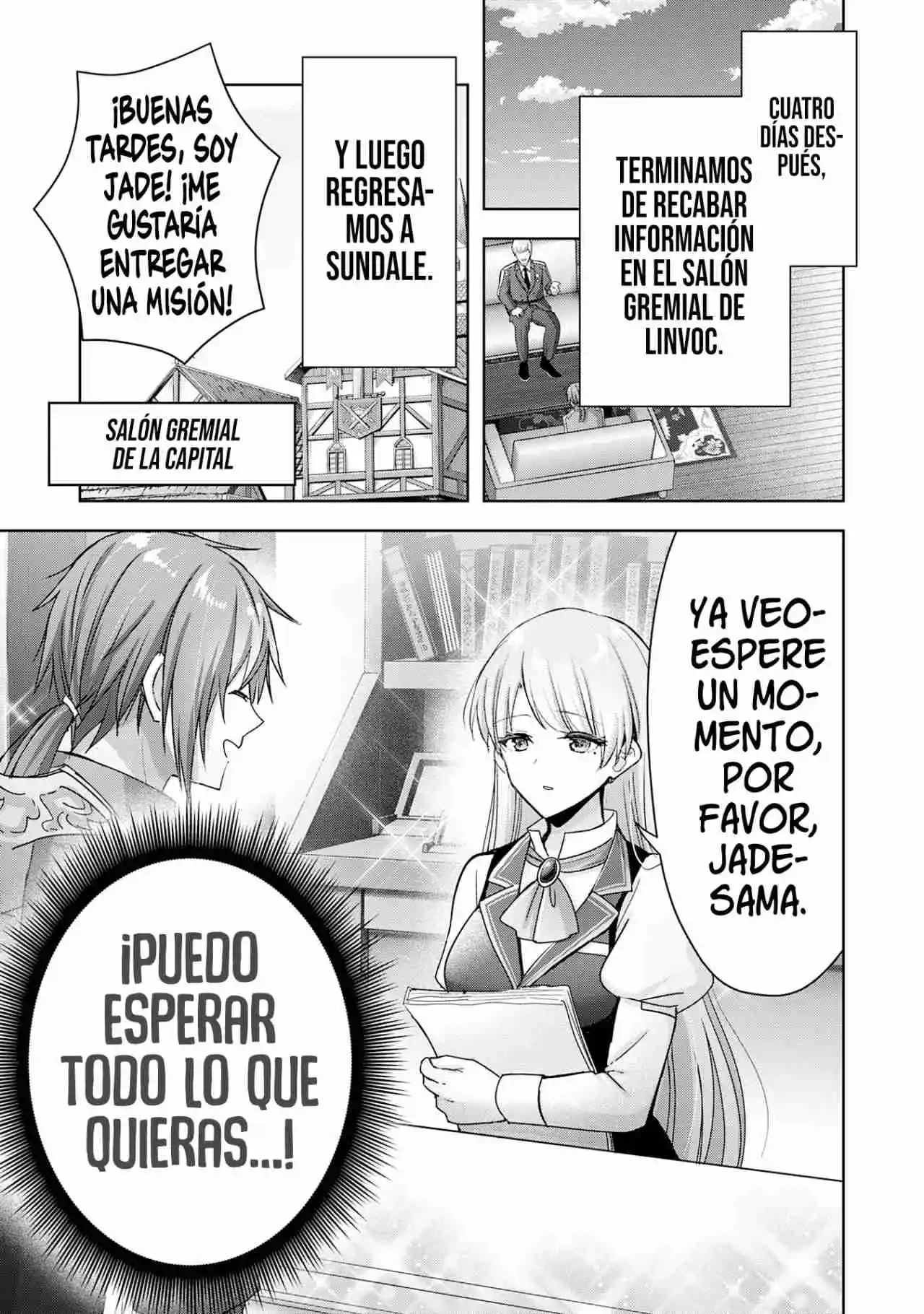 Quería Confesarme A La Recepcionista, Y Cuando Fui Al Gremio, Me Convertí En Un Héroe capítulo 23 página 18