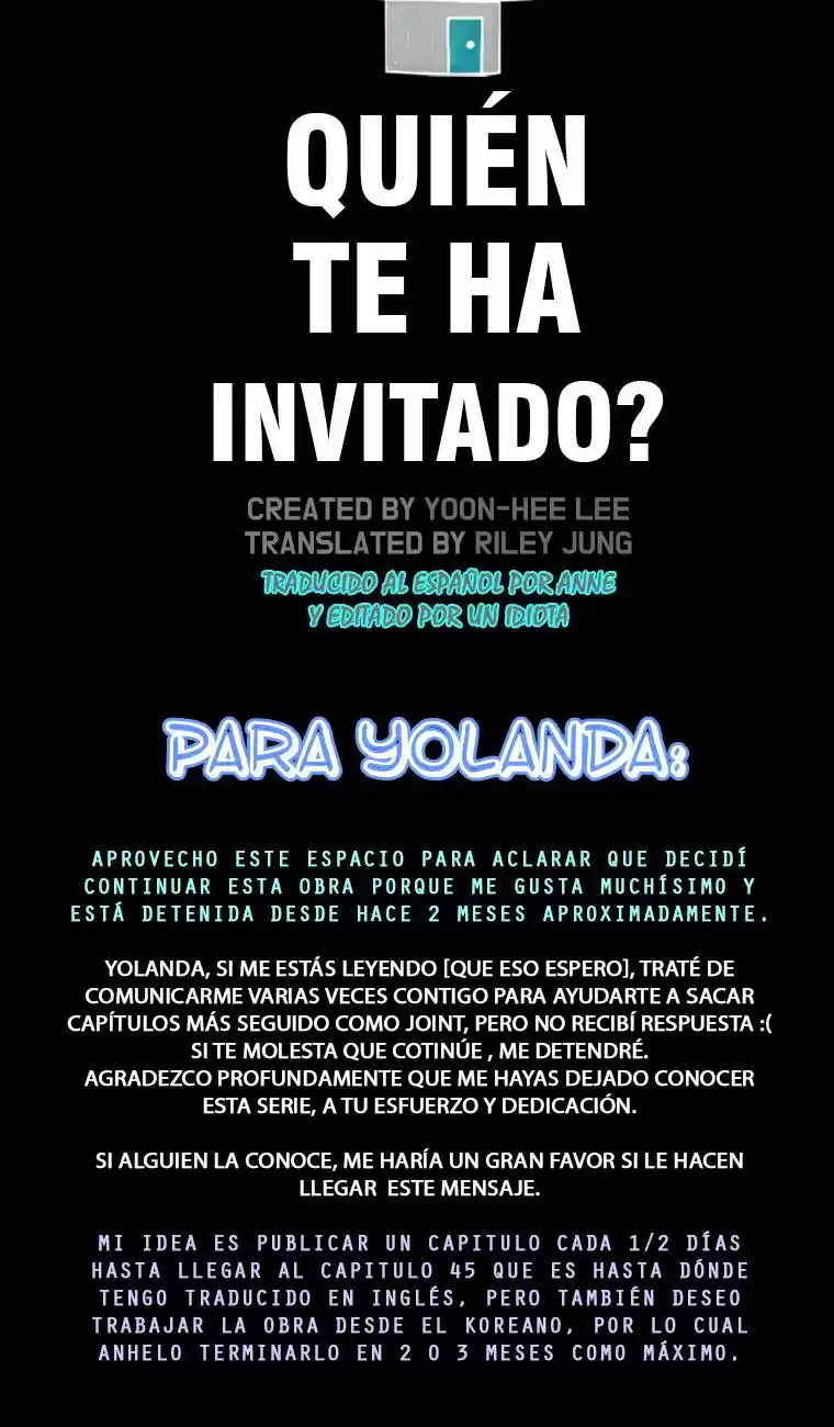 ¿Quién Te Ha Invitado? - Capítulo 32 - Página 13 - LectorTMOo