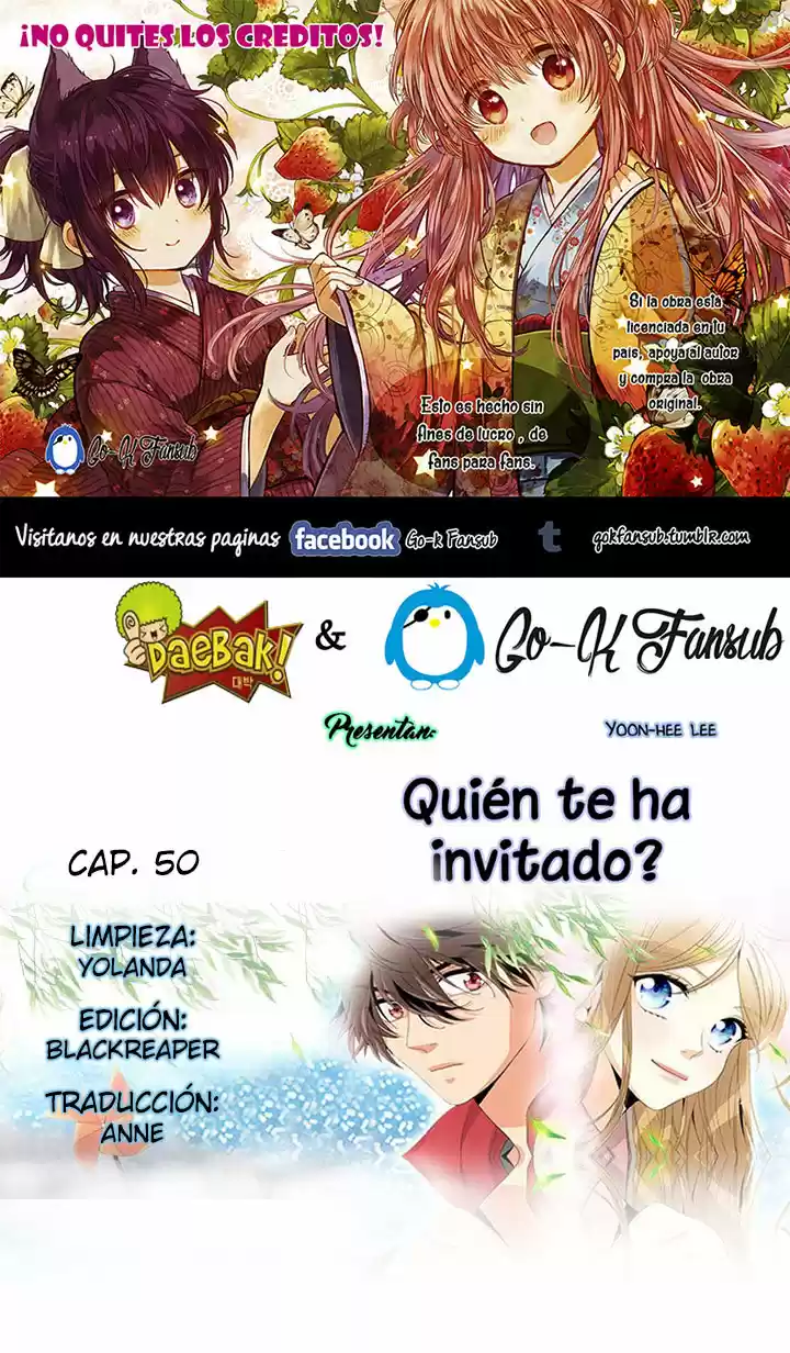 ¿Quién Te Ha Invitado? - Capítulo 50 - Página 1 - LectorTMOo