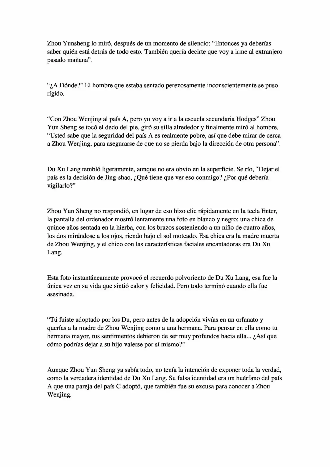 Quickly Wear The Face Of The Devil (Novela) - Capítulo 1.4 - Página 4 - LectorTMOo