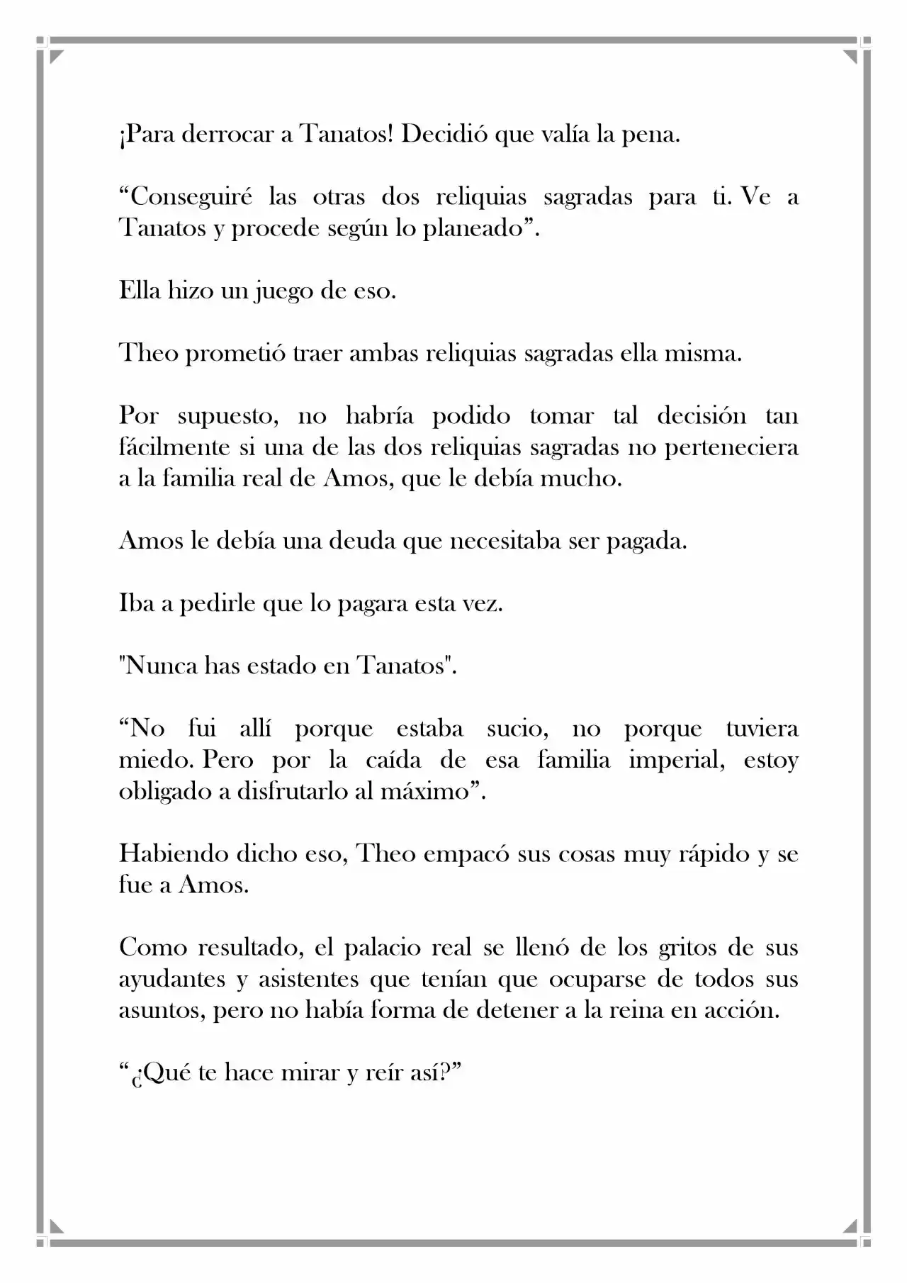 Quien Robo A La Emperatriz (Novela) - Capítulo 105 - Página 6 - LectorTMOo