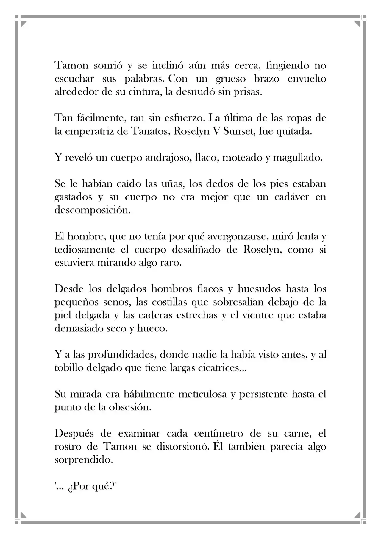 Quien Robo A La Emperatriz (Novela) - Capítulo 11 - Página 6 - LectorTMOo