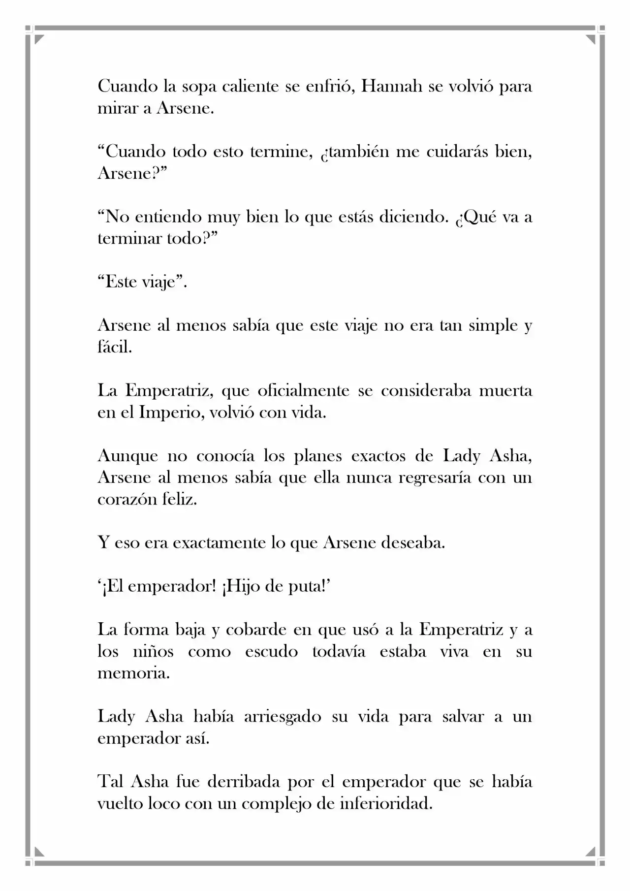 Quien Robo A La Emperatriz (Novela) - Capítulo 110 - Página 7 - LectorTMOo