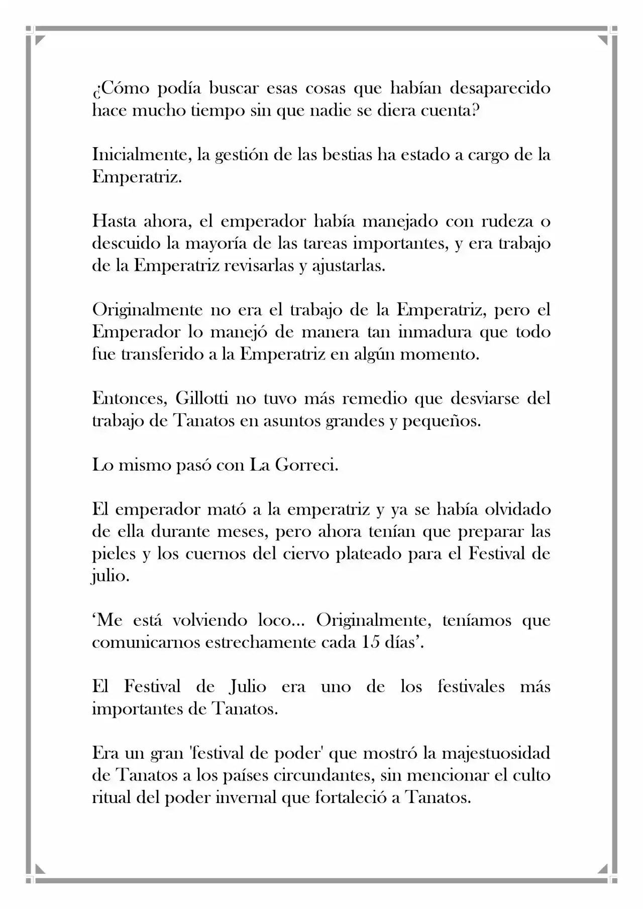 Quien Robo A La Emperatriz (Novela) - Capítulo 127 - Página 5 - LectorTMOo