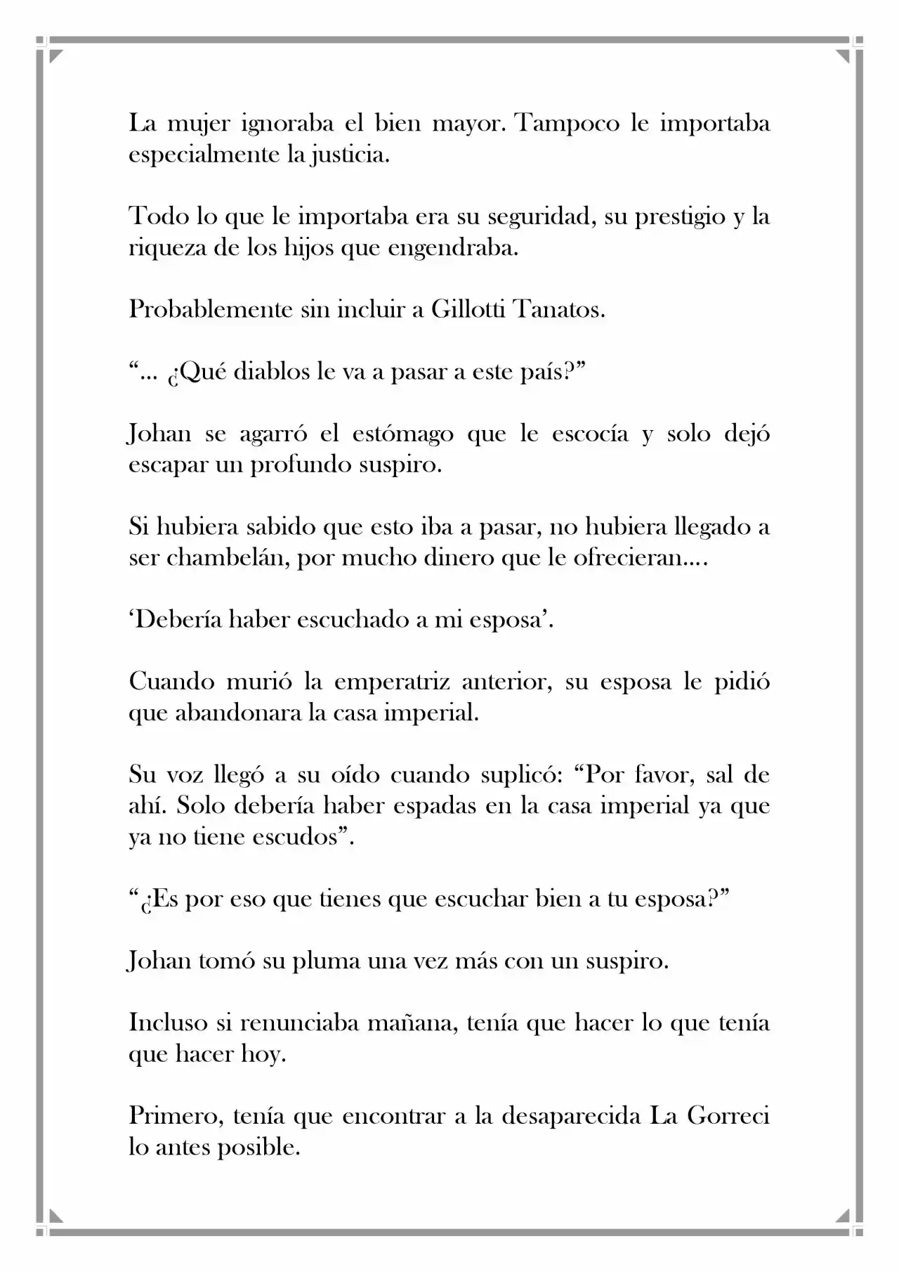 Quien Robo A La Emperatriz (Novela) - Capítulo 127 - Página 8 - LectorTMOo