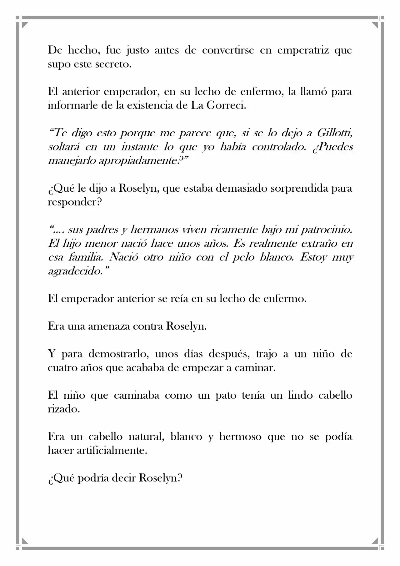 Quien Robo A La Emperatriz (Novela) - Capítulo 128 - Página 10 - LectorTMOo