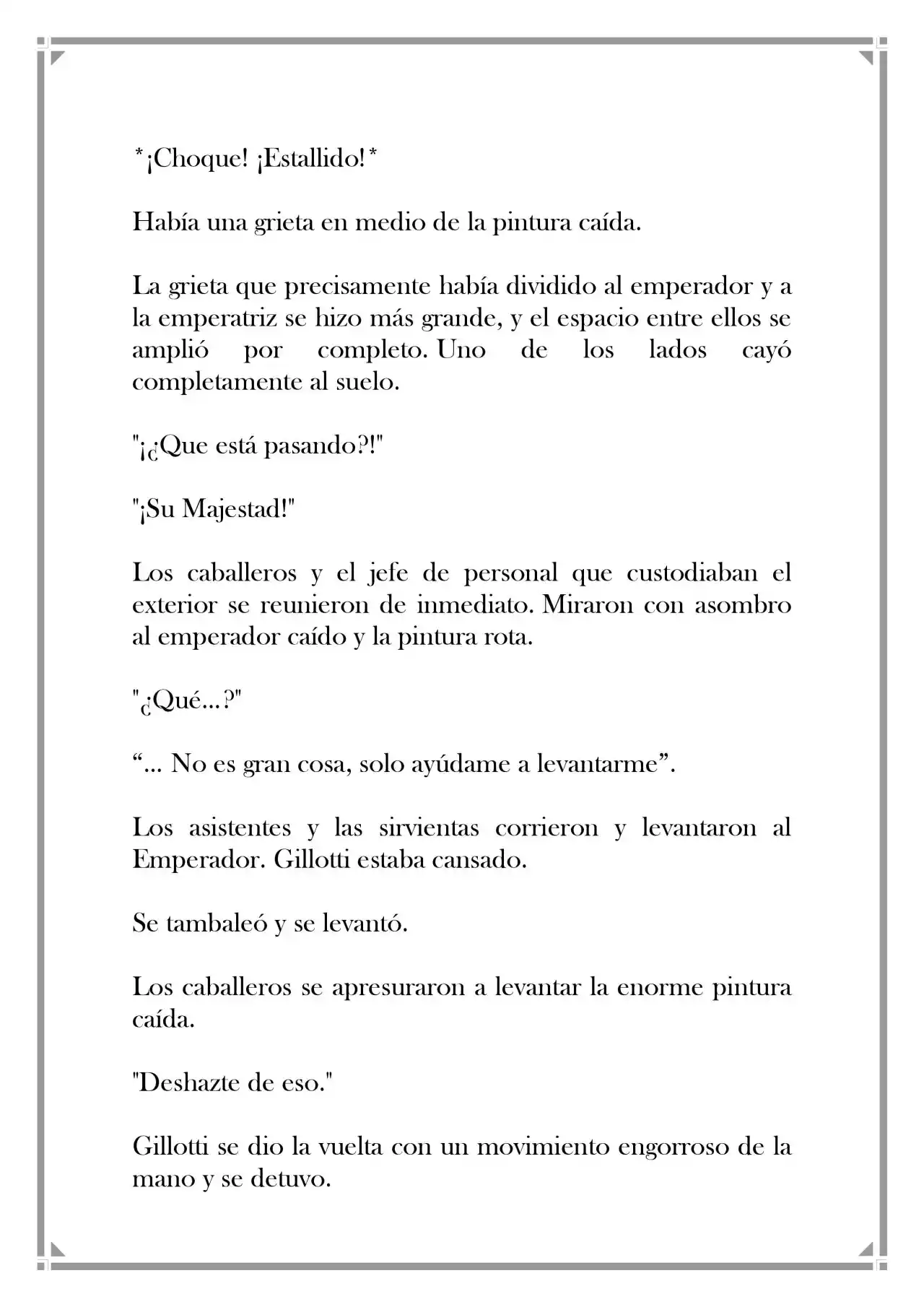 Quien Robo A La Emperatriz (Novela) - Capítulo 13 - Página 6 - LectorTMOo