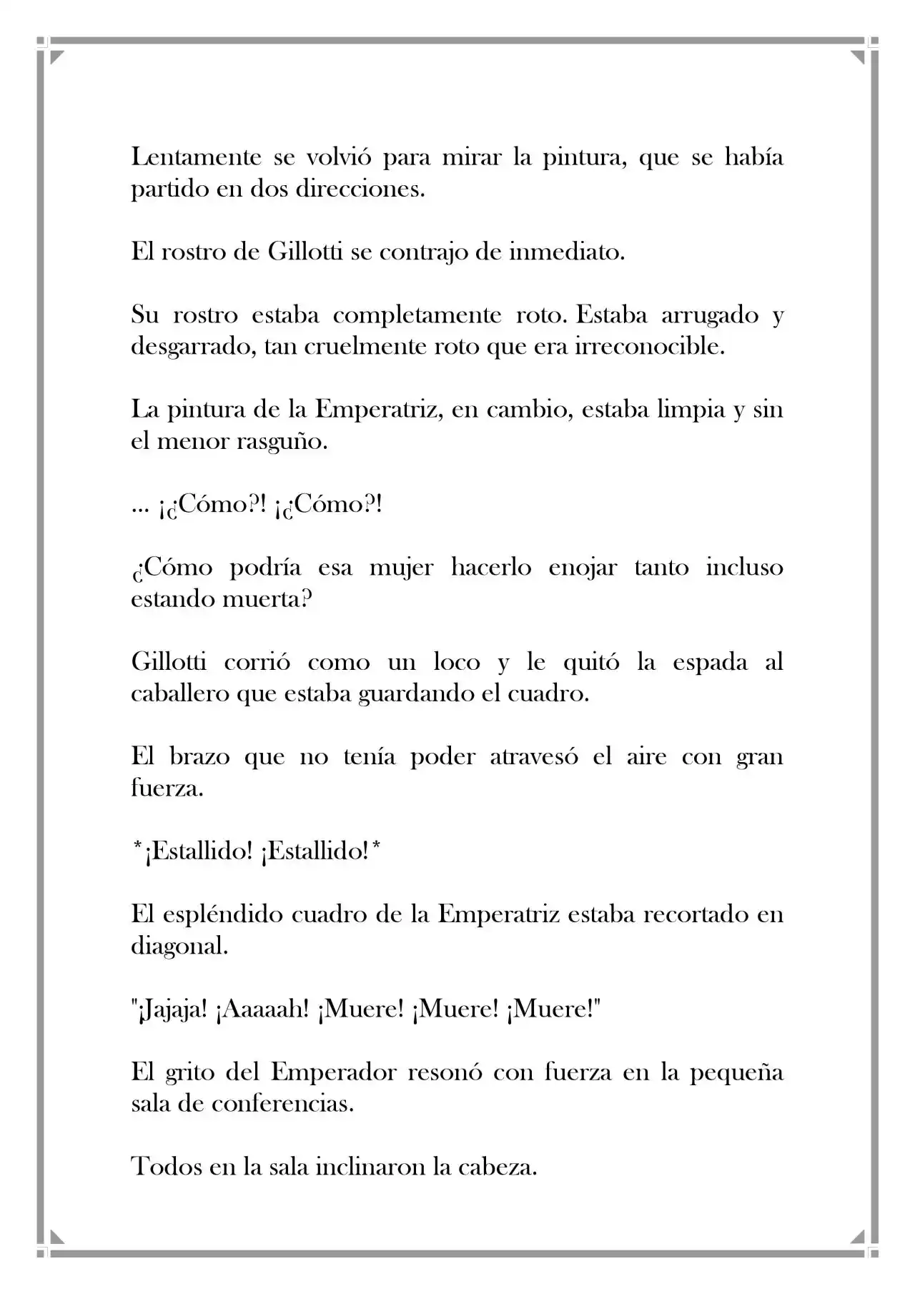 Quien Robo A La Emperatriz (Novela) - Capítulo 13 - Página 7 - LectorTMOo