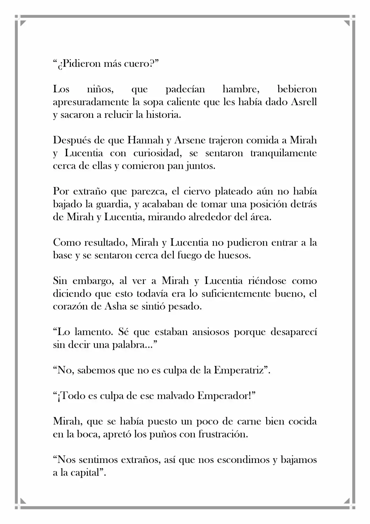 Quien Robo A La Emperatriz (Novela) - Capítulo 133 - Página 5 - LectorTMOo