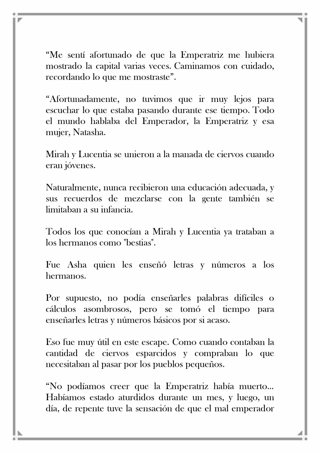 Quien Robo A La Emperatriz (Novela) - Capítulo 133 - Página 6 - LectorTMOo
