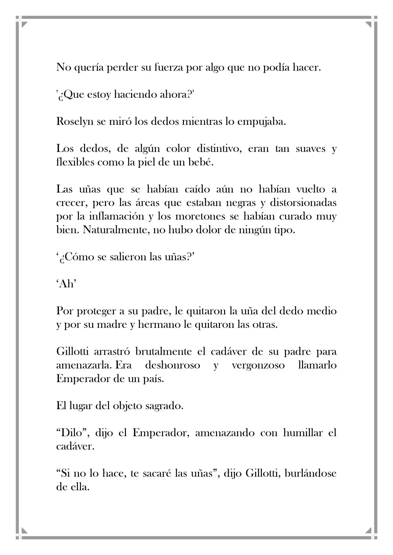 Quien Robo A La Emperatriz (Novela) - Capítulo 18 - Página 7 - LectorTMOo