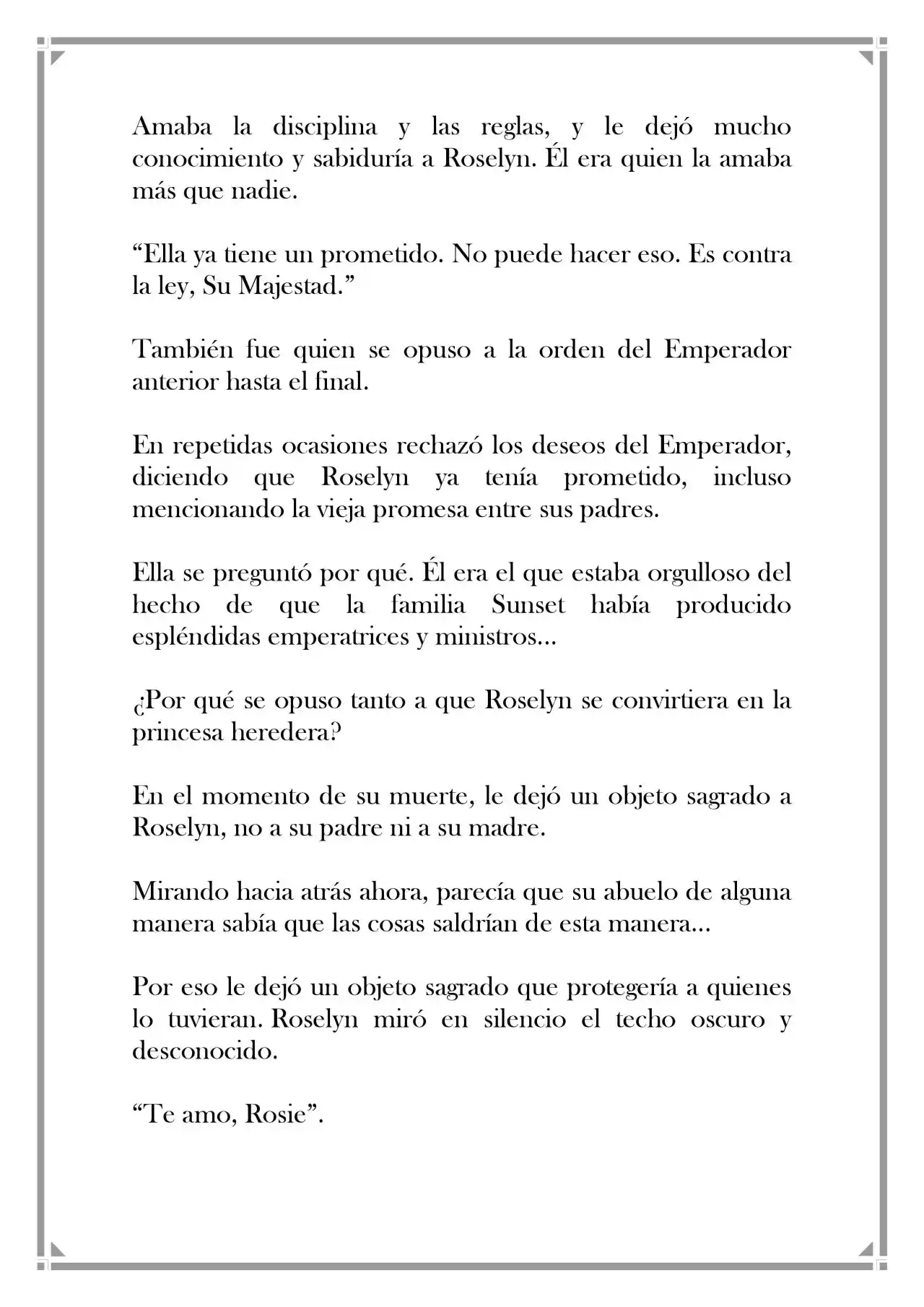 Quien Robo A La Emperatriz (Novela) - Capítulo 18 - Página 9 - LectorTMOo