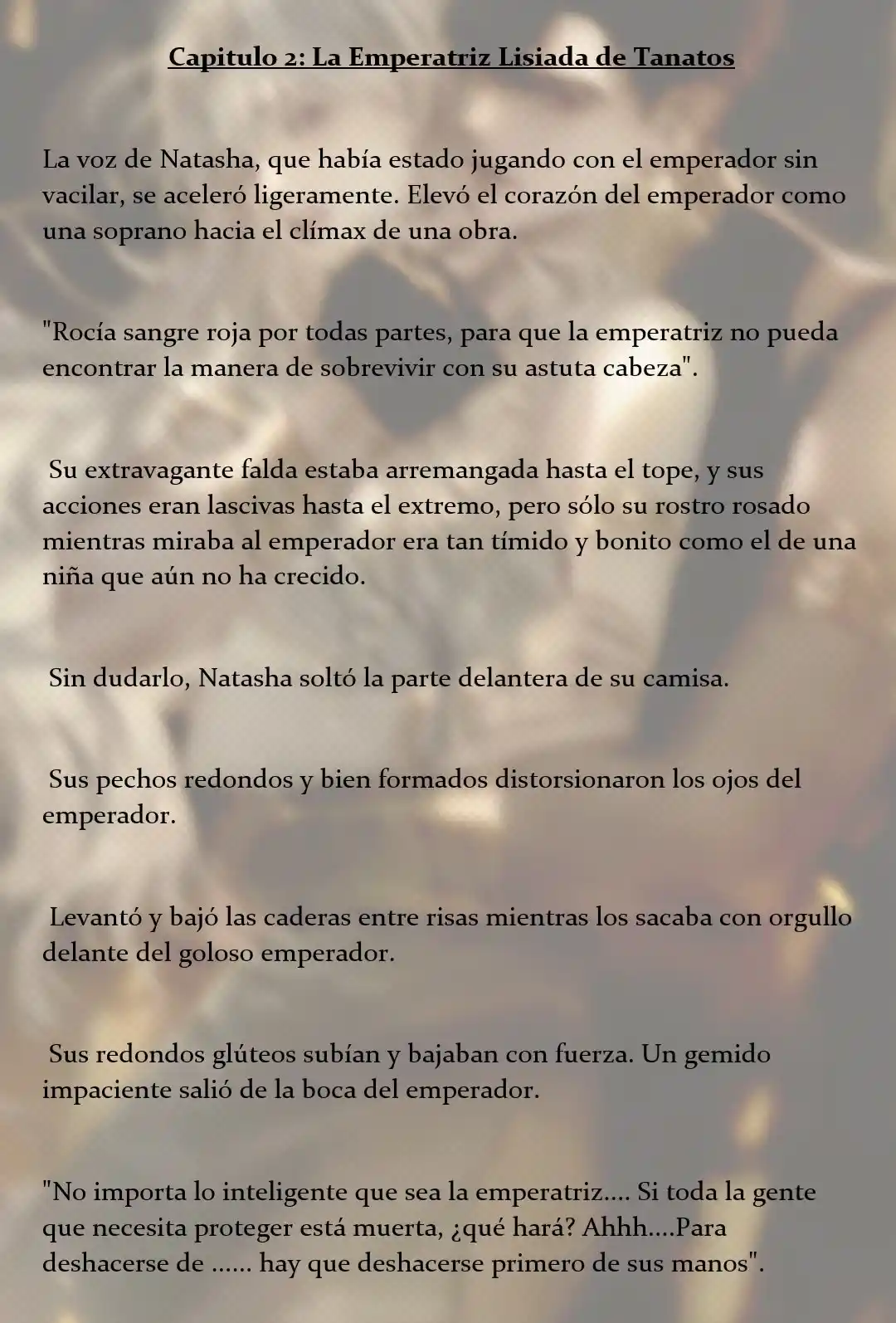Quien Robo A La Emperatriz (Novela) - Capítulo 2 - Página 6 - LectorTMOo