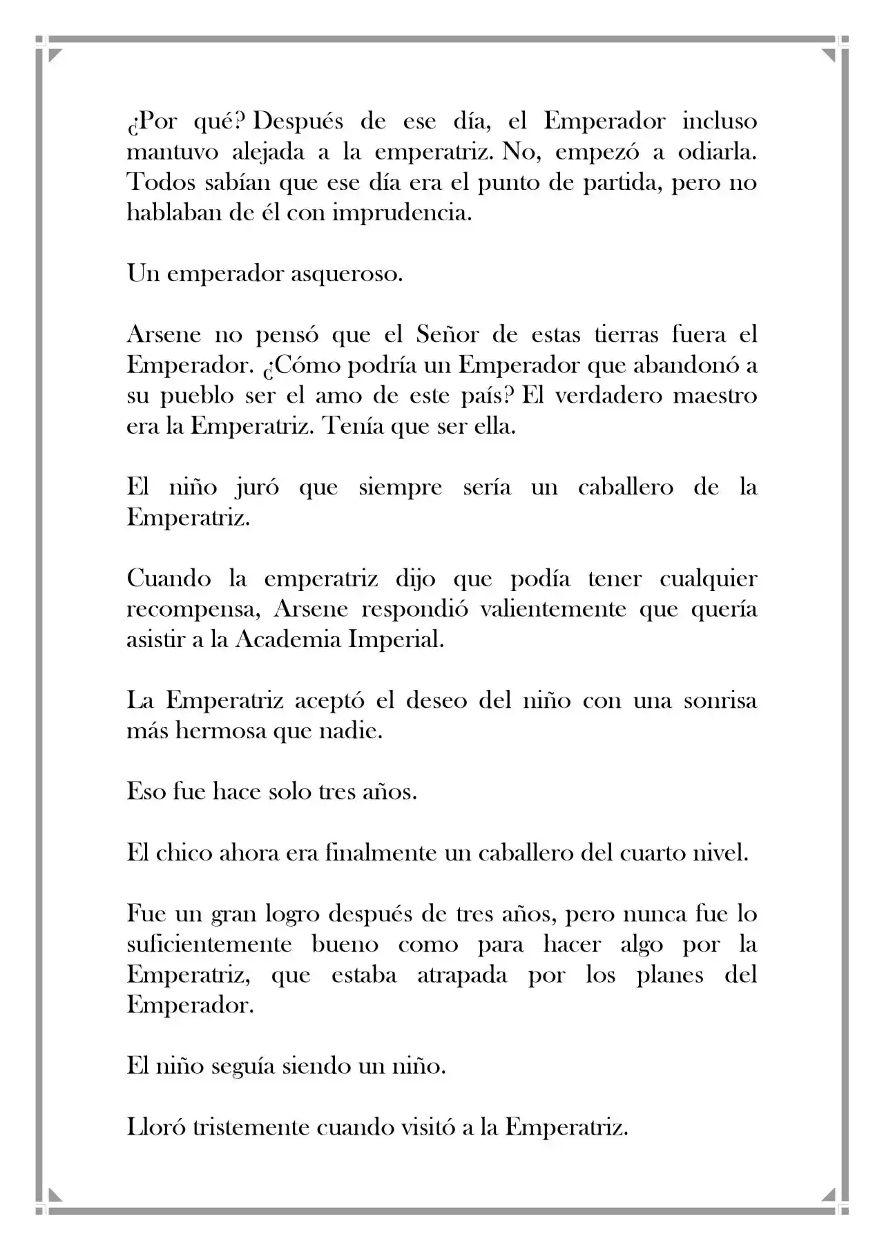 Quien Robo A La Emperatriz (Novela) - Capítulo 25 - Página 4 - LectorTMOo