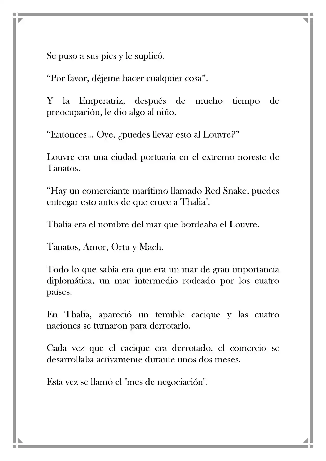 Quien Robo A La Emperatriz (Novela) - Capítulo 25 - Página 5 - LectorTMOo