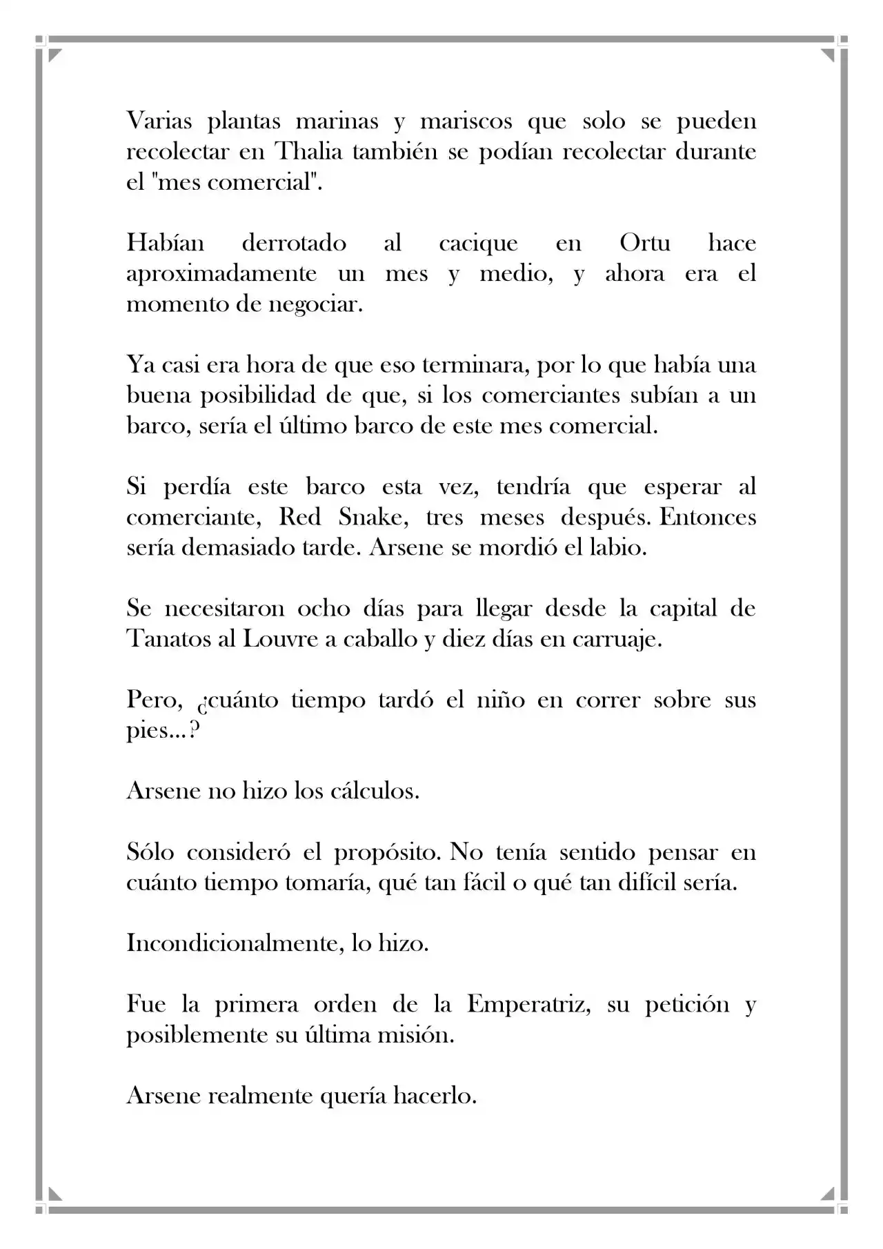 Quien Robo A La Emperatriz (Novela) - Capítulo 25 - Página 6 - LectorTMOo