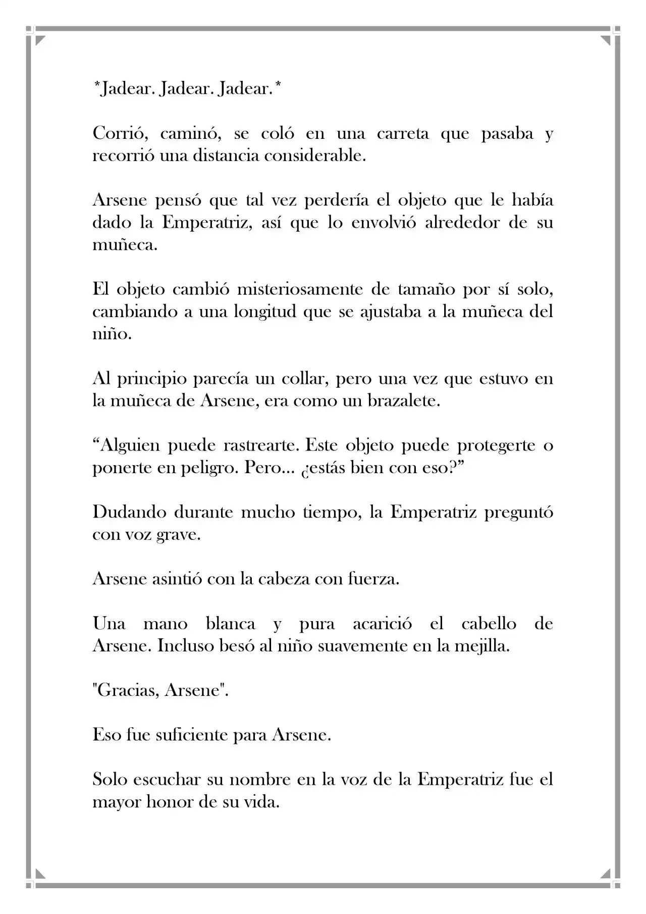 Quien Robo A La Emperatriz (Novela) - Capítulo 25 - Página 7 - LectorTMOo
