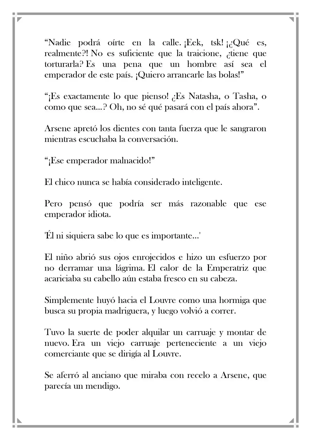 Quien Robo A La Emperatriz (Novela) - Capítulo 25 - Página 9 - LectorTMOo