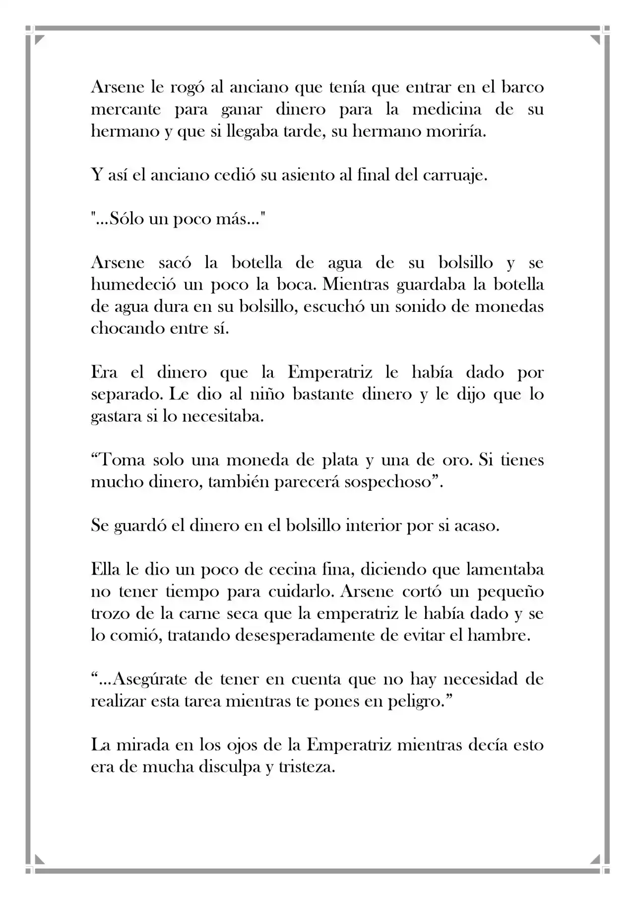 Quien Robo A La Emperatriz (Novela) - Capítulo 25 - Página 10 - LectorTMOo