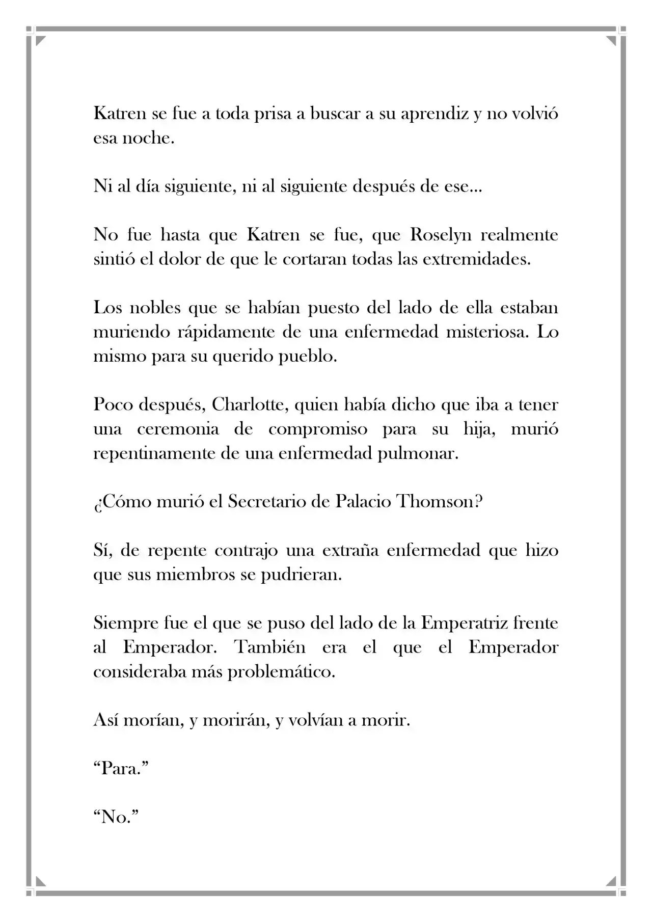 Quien Robo A La Emperatriz (Novela) - Capítulo 26 - Página 10 - LectorTMOo