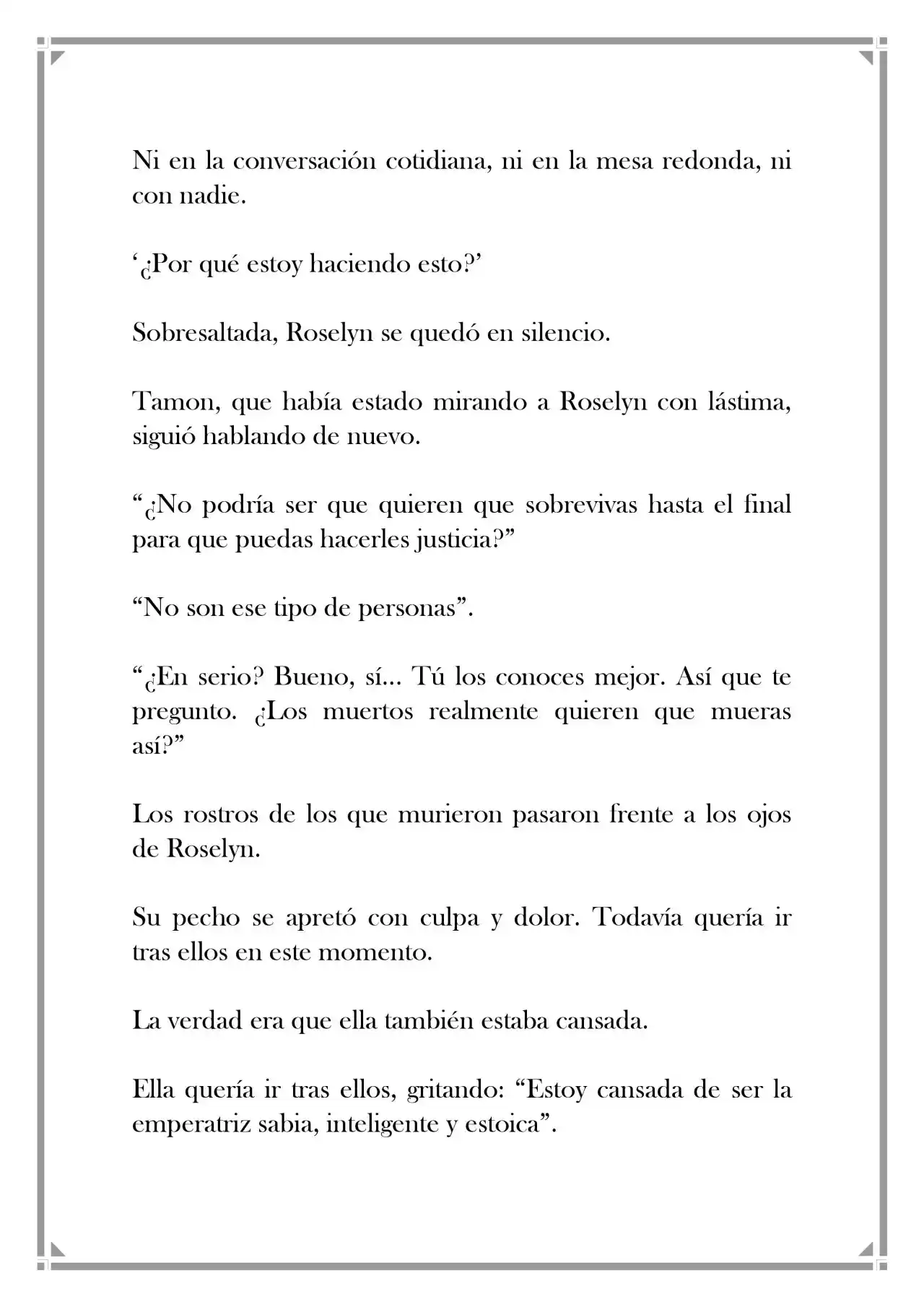 Quien Robo A La Emperatriz (Novela) - Capítulo 27 - Página 4 - LectorTMOo