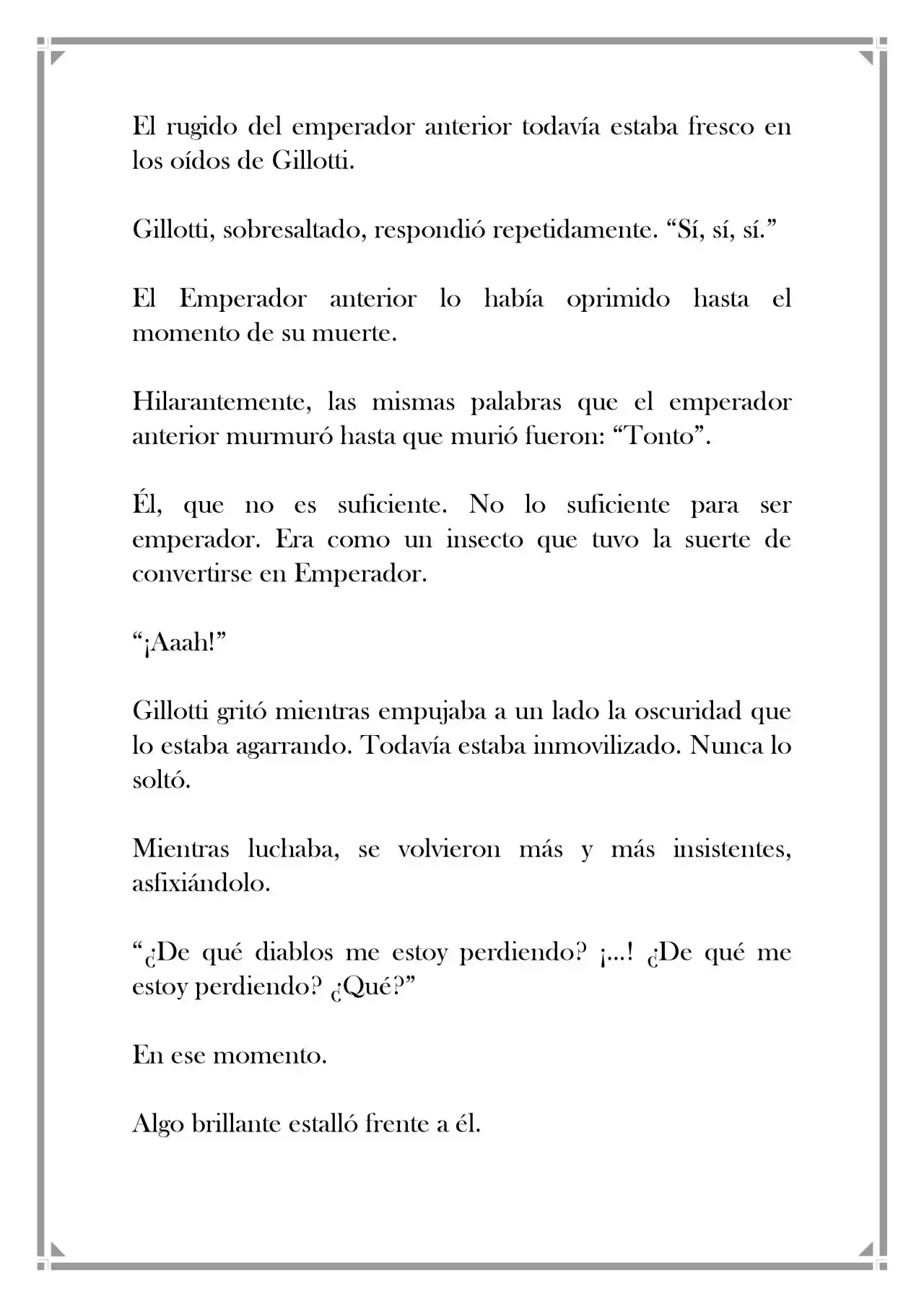 Quien Robo A La Emperatriz (Novela) - Capítulo 27 - Página 9 - LectorTMOo
