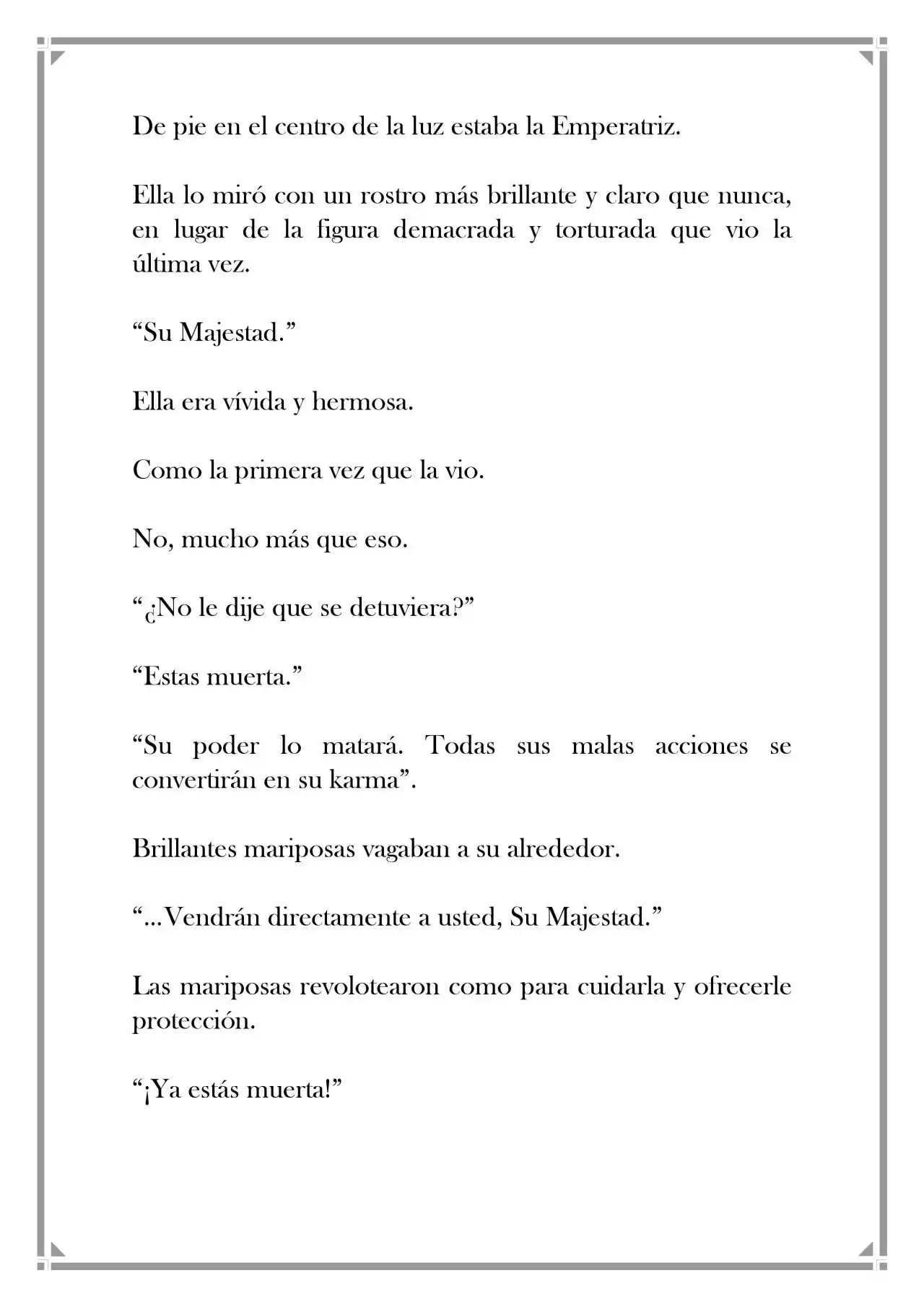 Quien Robo A La Emperatriz (Novela) - Capítulo 27 - Página 10 - LectorTMOo