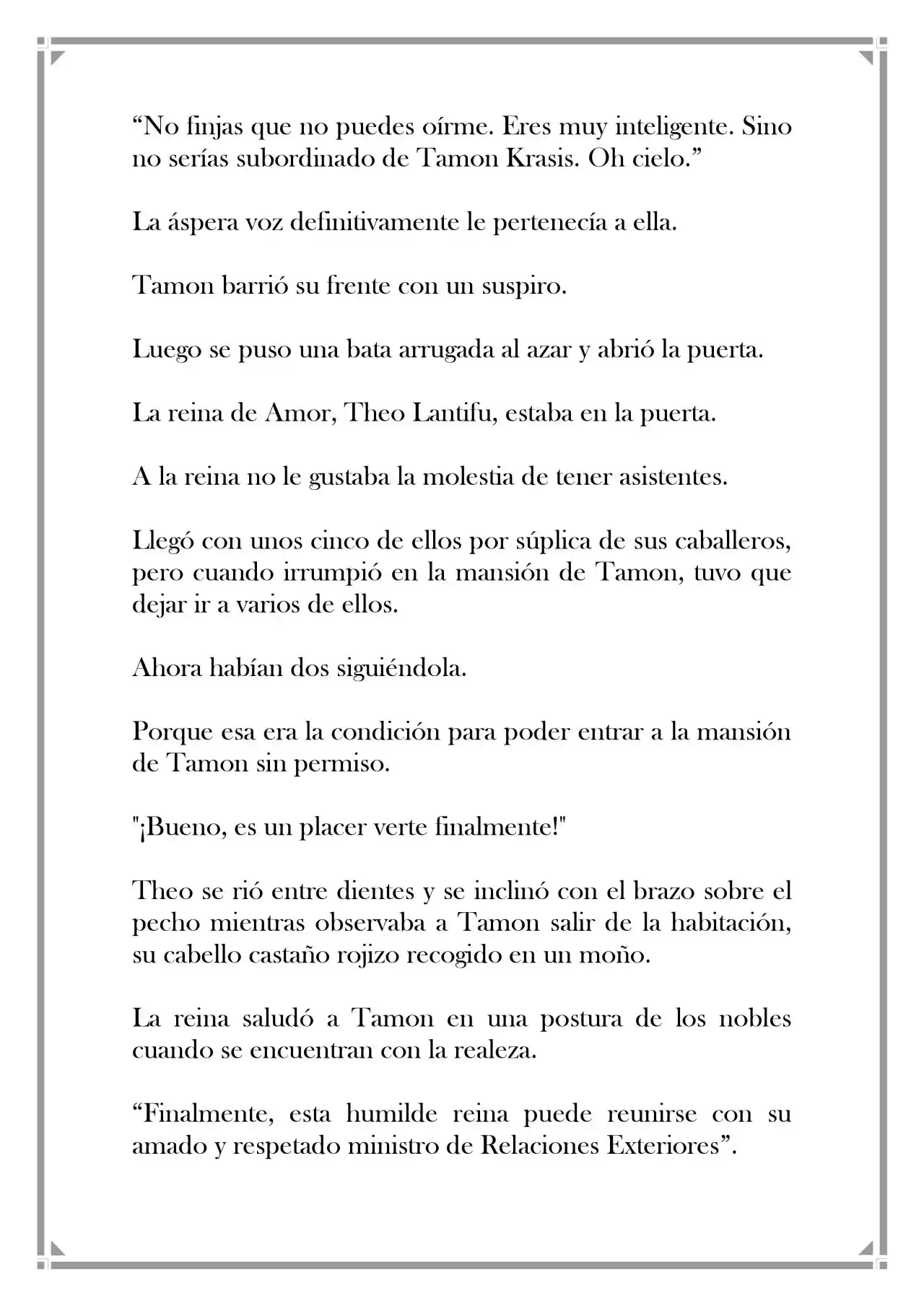 Quien Robo A La Emperatriz (Novela) - Capítulo 31 - Página 6 - LectorTMOo