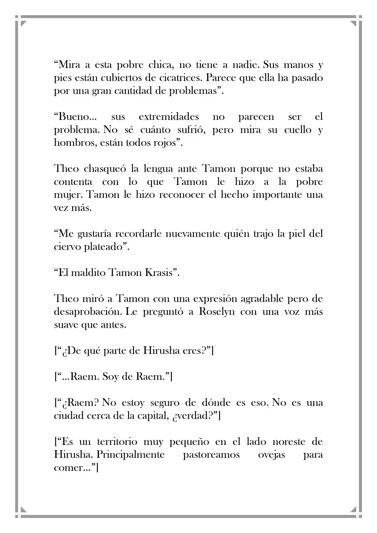 Quien Robo A La Emperatriz (Novela) - Capítulo 33 - Página 6 - LectorTMOo