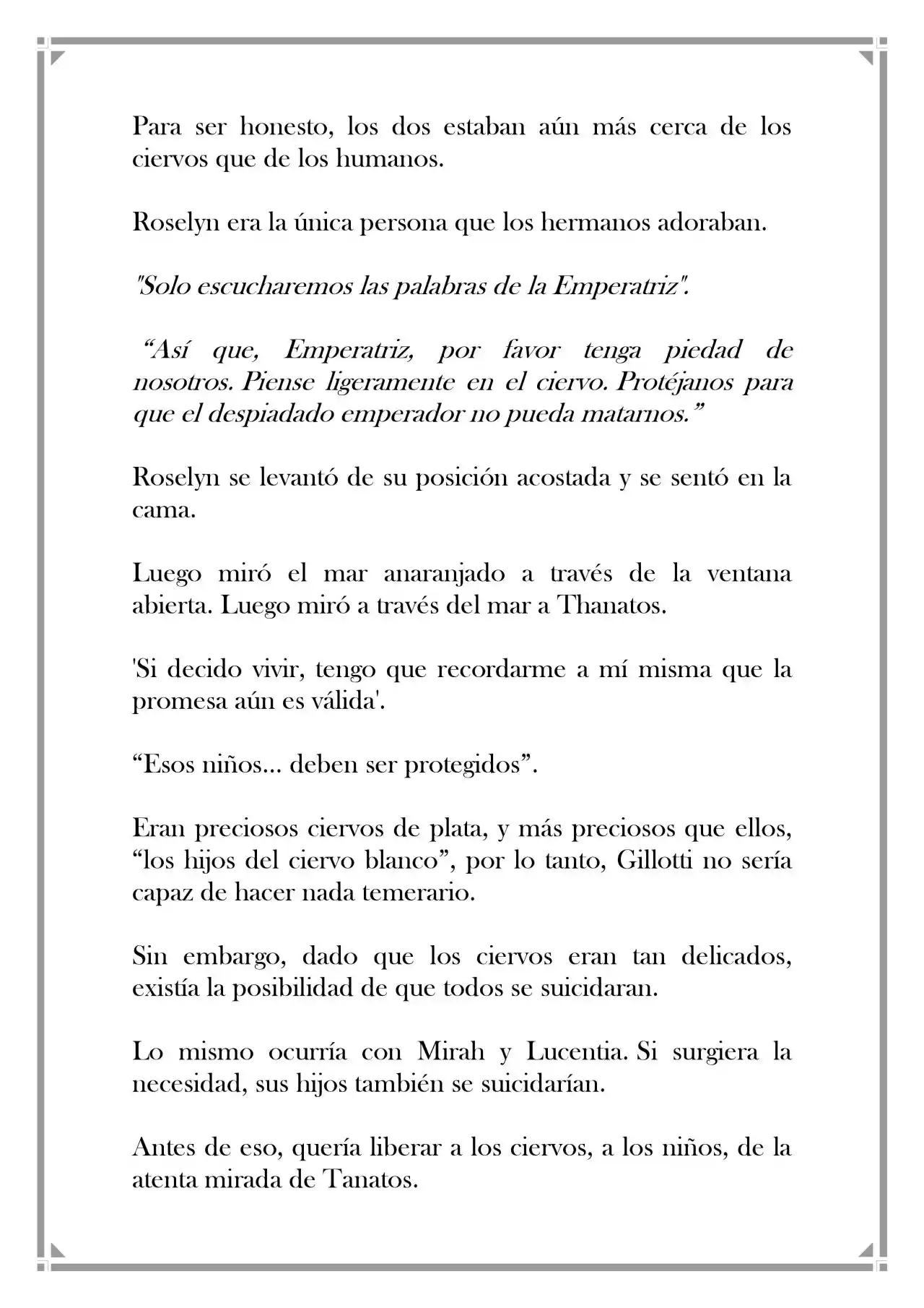 Quien Robo A La Emperatriz (Novela) - Capítulo 34 - Página 5 - LectorTMOo