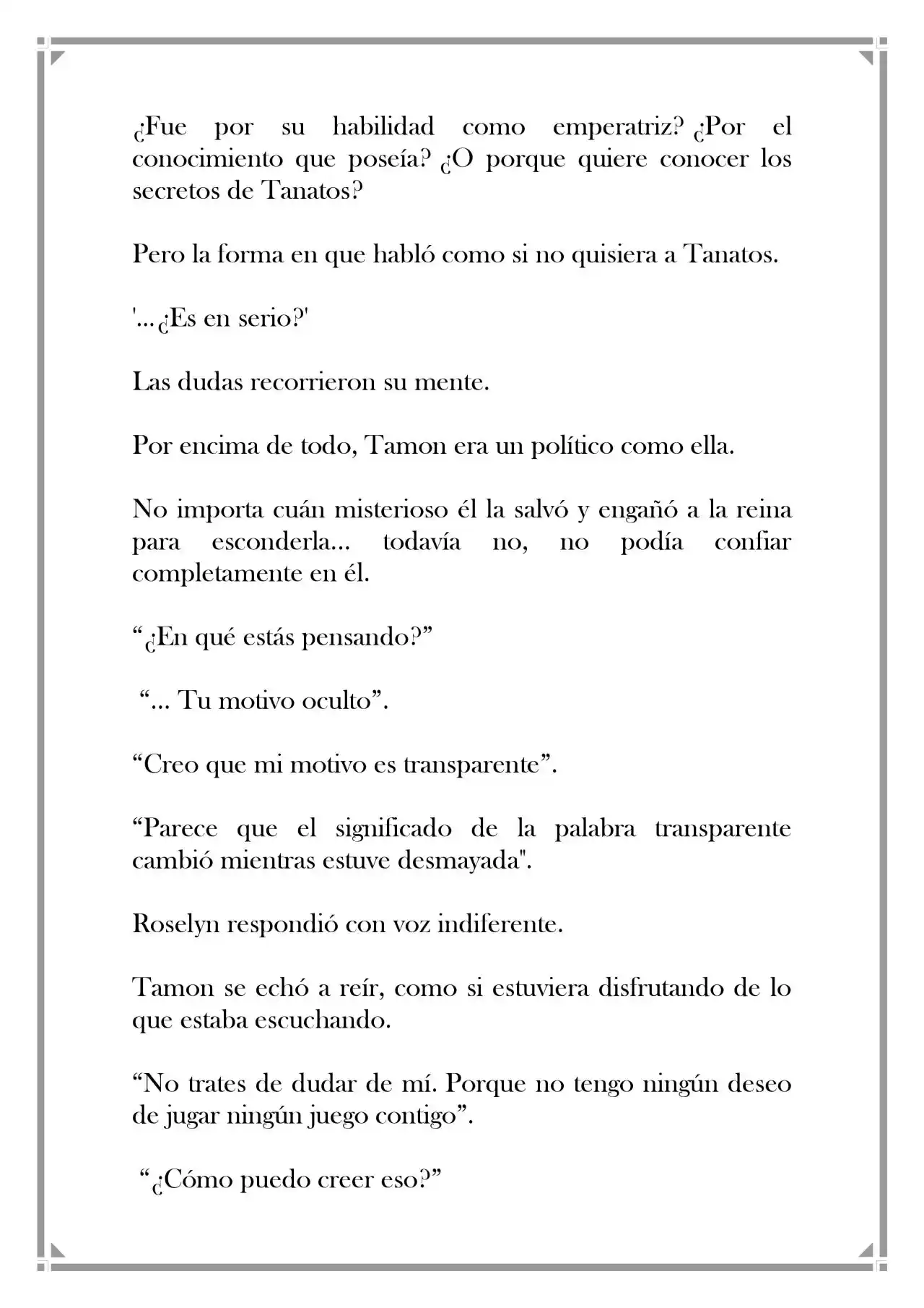 Quien Robo A La Emperatriz (Novela) - Capítulo 34 - Página 10 - LectorTMOo