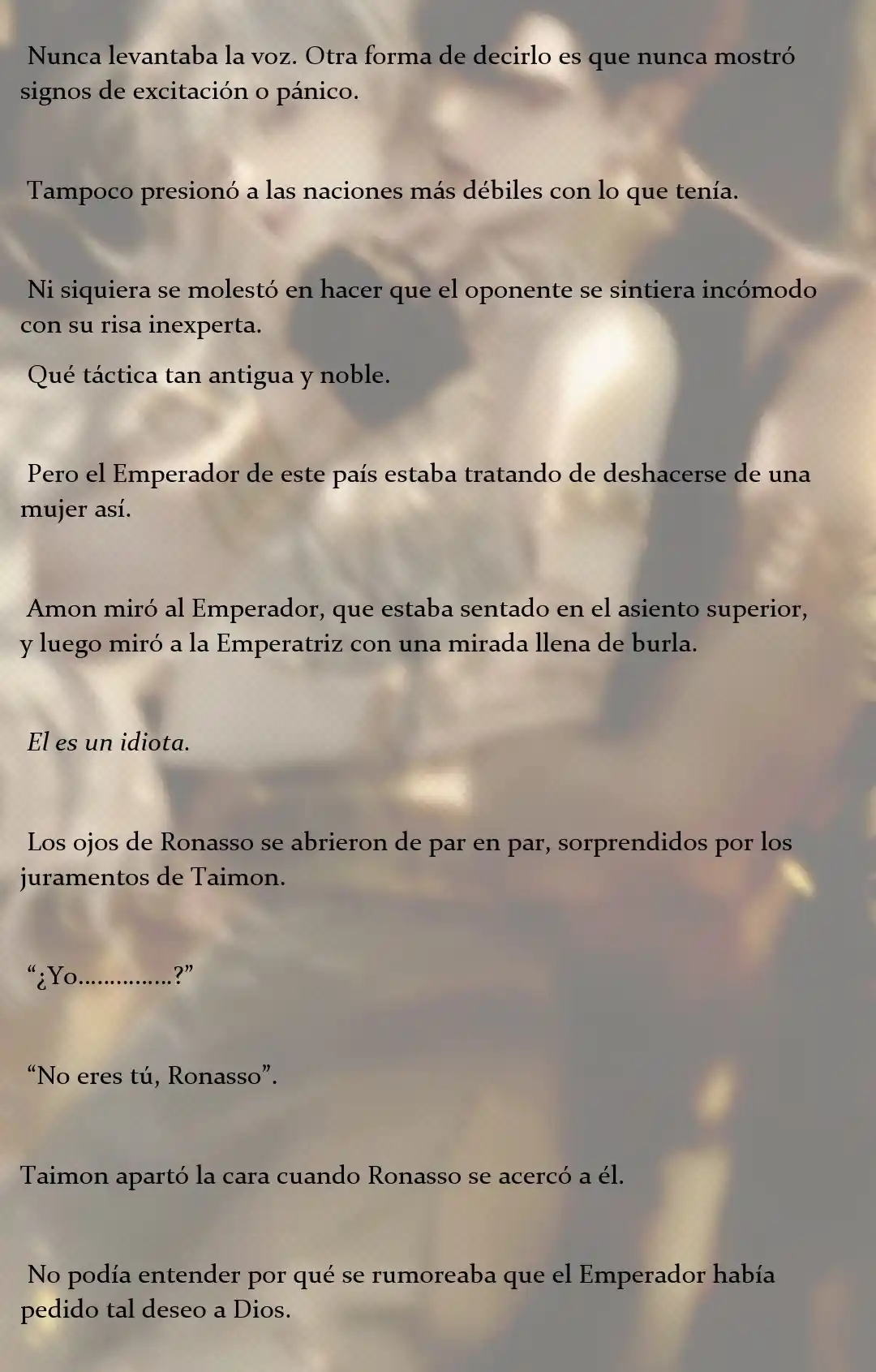 Quien Robo A La Emperatriz (Novela) - Capítulo 4 - Página 6 - LectorTMOo