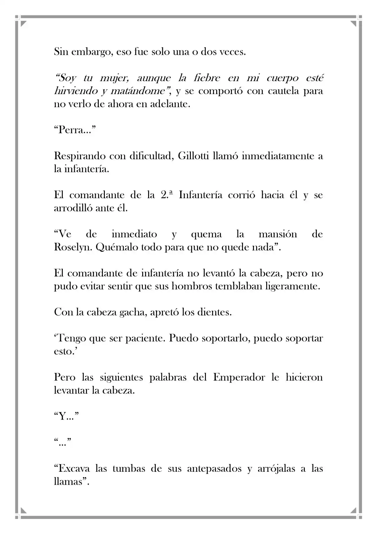 Quien Robo A La Emperatriz (Novela) - Capítulo 40 - Página 7 - LectorTMOo