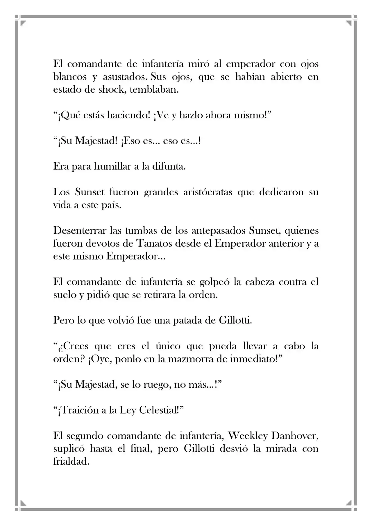 Quien Robo A La Emperatriz (Novela) - Capítulo 40 - Página 8 - LectorTMOo