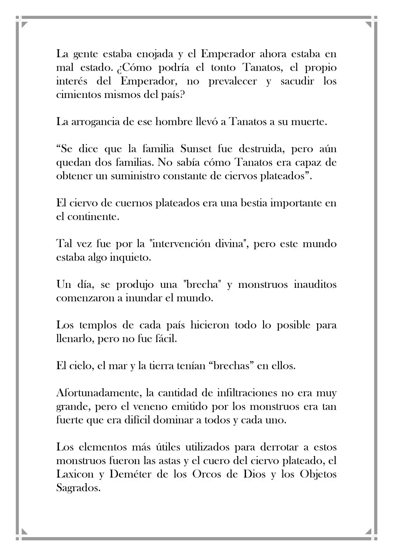 Quien Robo A La Emperatriz (Novela) - Capítulo 44 - Página 10 - LectorTMOo