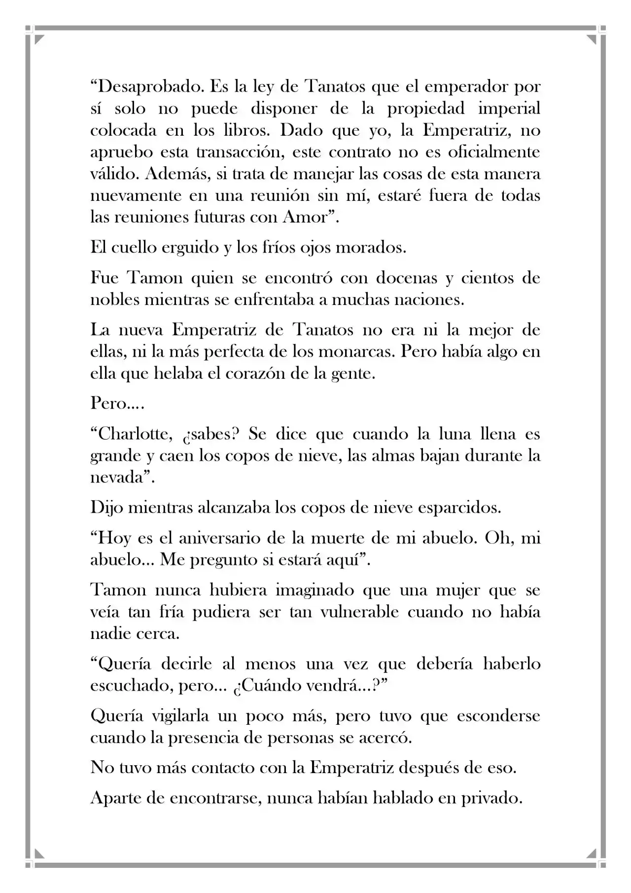 Quien Robo A La Emperatriz (Novela) - Capítulo 47 - Página 6 - LectorTMOo