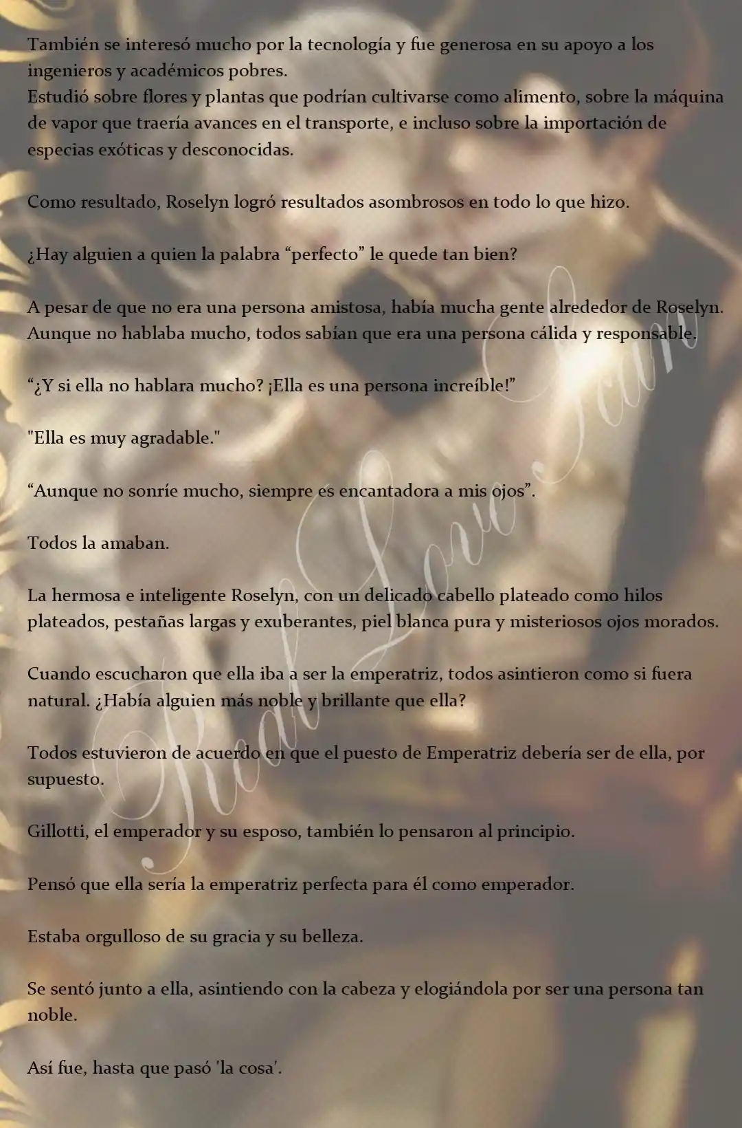 Quien Robo A La Emperatriz (Novela) - Capítulo 5 - Página 6 - LectorTMOo