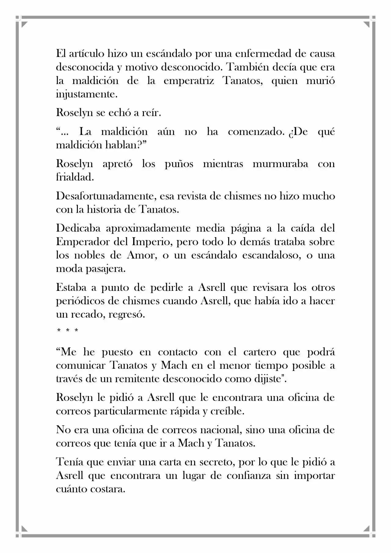 Quien Robo A La Emperatriz (Novela) - Capítulo 54 - Página 4 - LectorTMOo