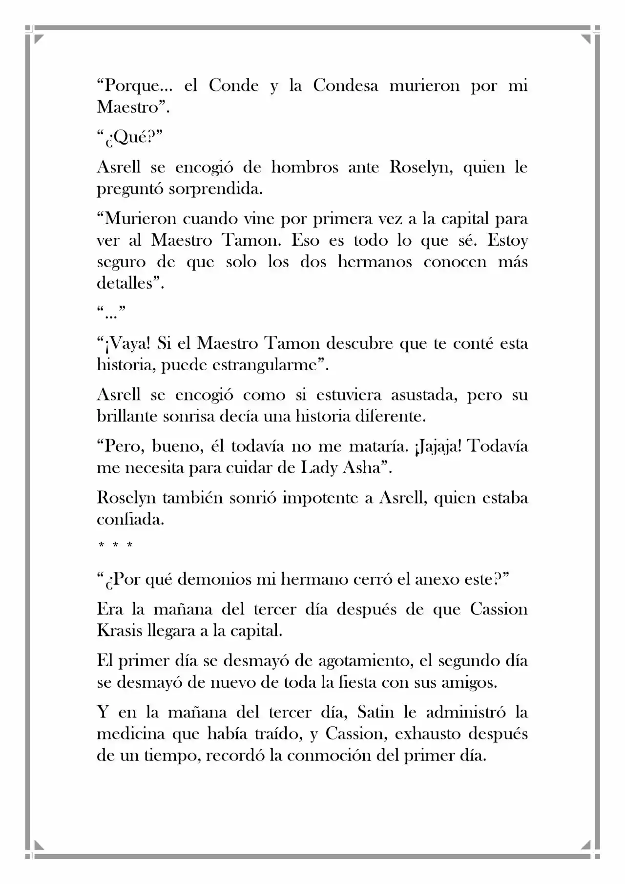 Quien Robo A La Emperatriz (Novela) - Capítulo 58 - Página 6 - LectorTMOo