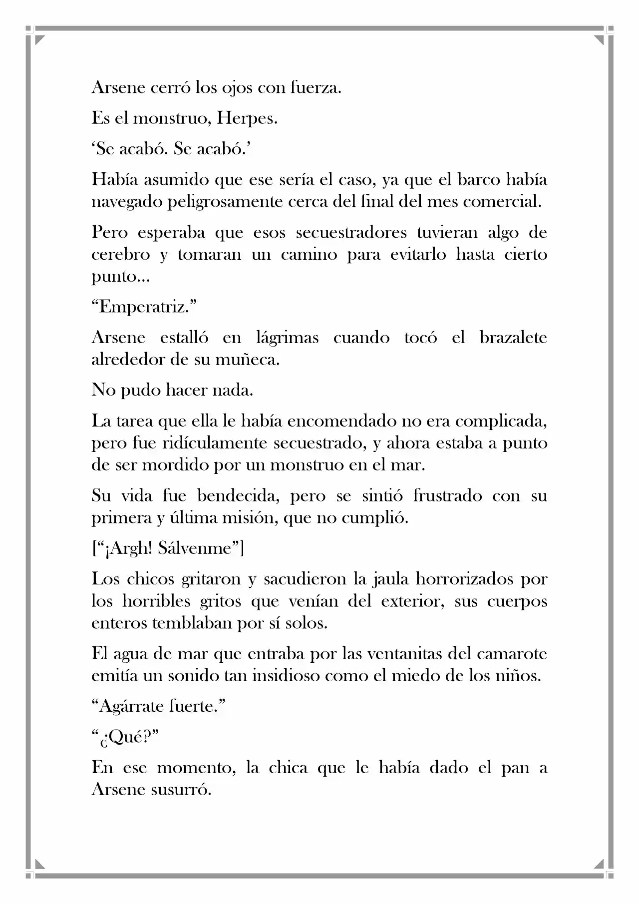 Quien Robo A La Emperatriz (Novela) - Capítulo 63 - Página 6 - LectorTMOo