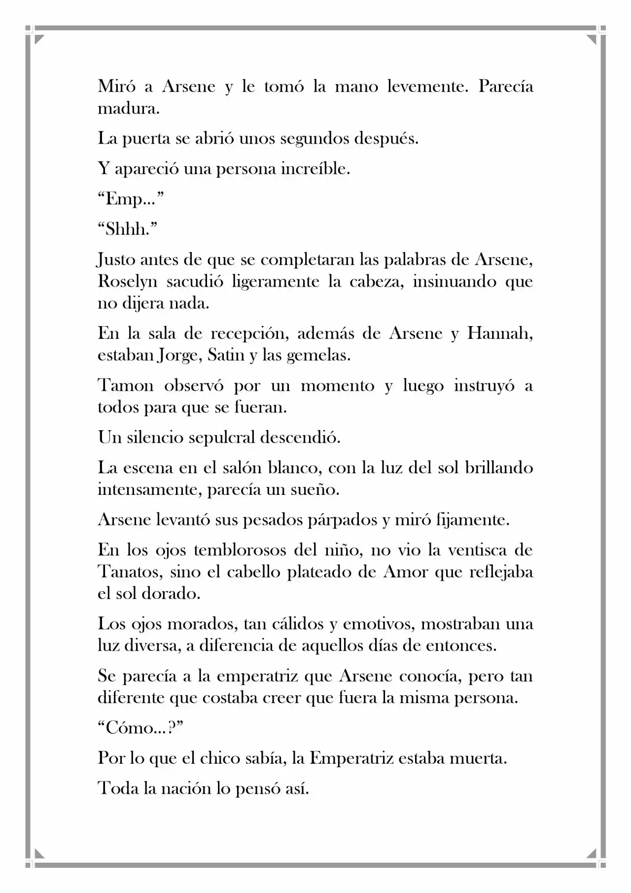 Quien Robo A La Emperatriz (Novela) - Capítulo 68 - Página 5 - LectorTMOo