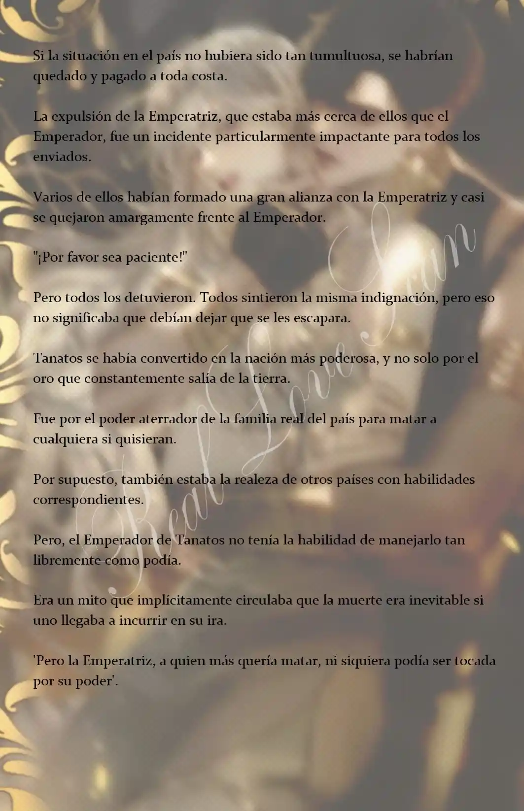 Quien Robo A La Emperatriz (Novela) - Capítulo 8 - Página 6 - LectorTMOo