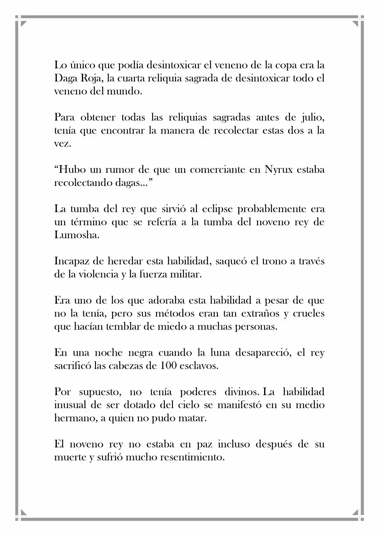 Quien Robo A La Emperatriz (Novela) - Capítulo 85 - Página 9 - LectorTMOo