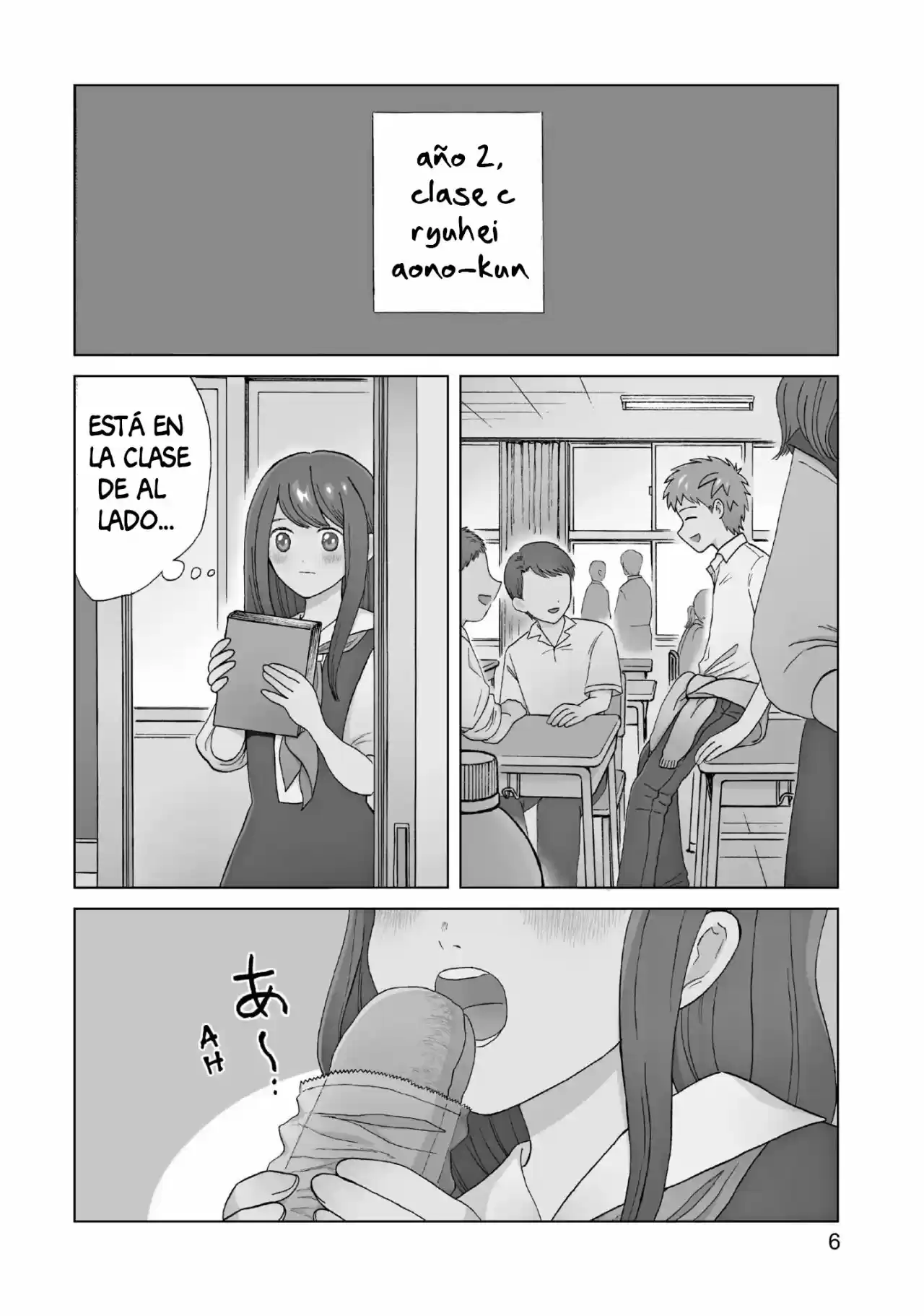 Quiero Abrazar A Aono-kun Con Tantas Ganas Que Podría Morir. - Capítulo 1 - Página 6 - LectorTMOo