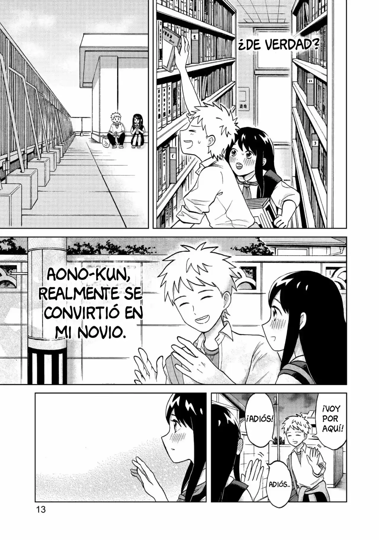 Quiero Abrazar A Aono-kun Con Tantas Ganas Que Podría Morir. - Capítulo 1 - Página 13 - LectorTMOo