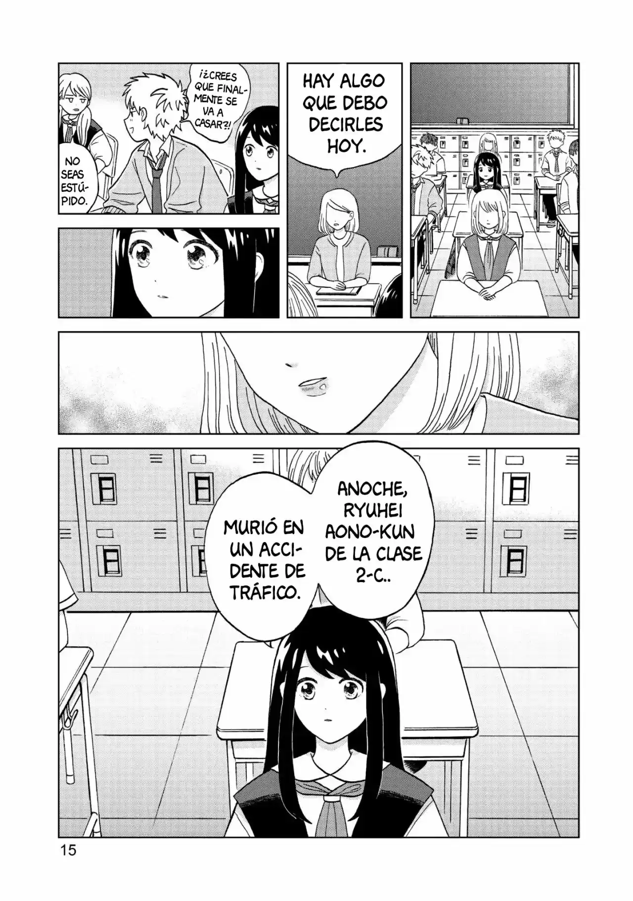 Quiero Abrazar A Aono-kun Con Tantas Ganas Que Podría Morir. - Capítulo 1 - Página 15 - LectorTMOo