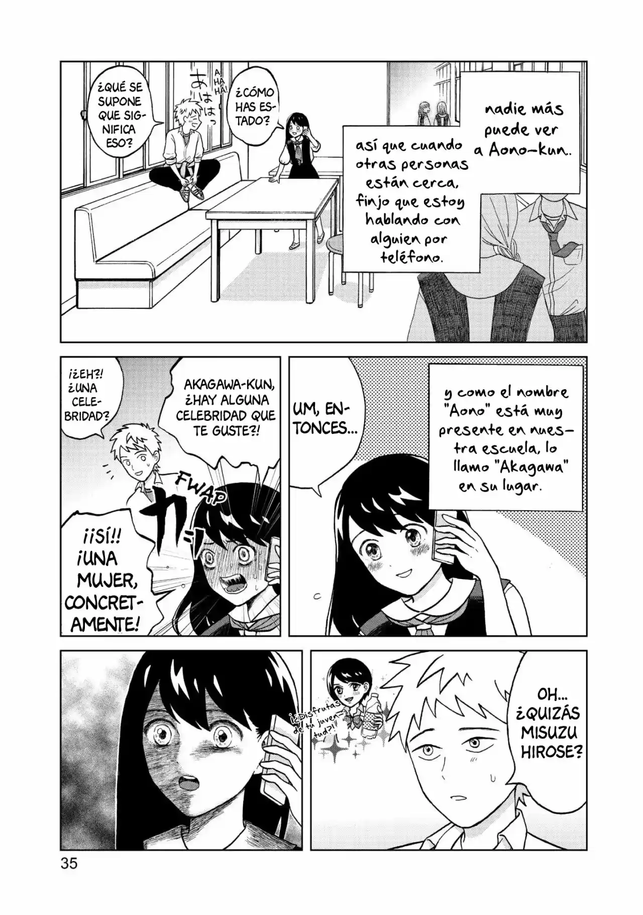 Quiero Abrazar A Aono-kun Con Tantas Ganas Que Podría Morir. - Capítulo 1 - Página 34 - LectorTMOo