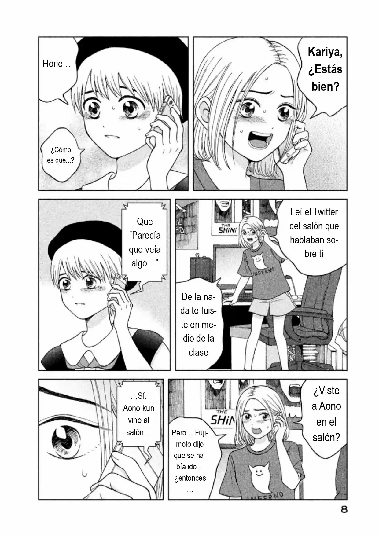 Quiero Abrazar A Aono-kun Con Tantas Ganas Que Podría Morir. - Capítulo 11 - Página 8 - LectorTMOo